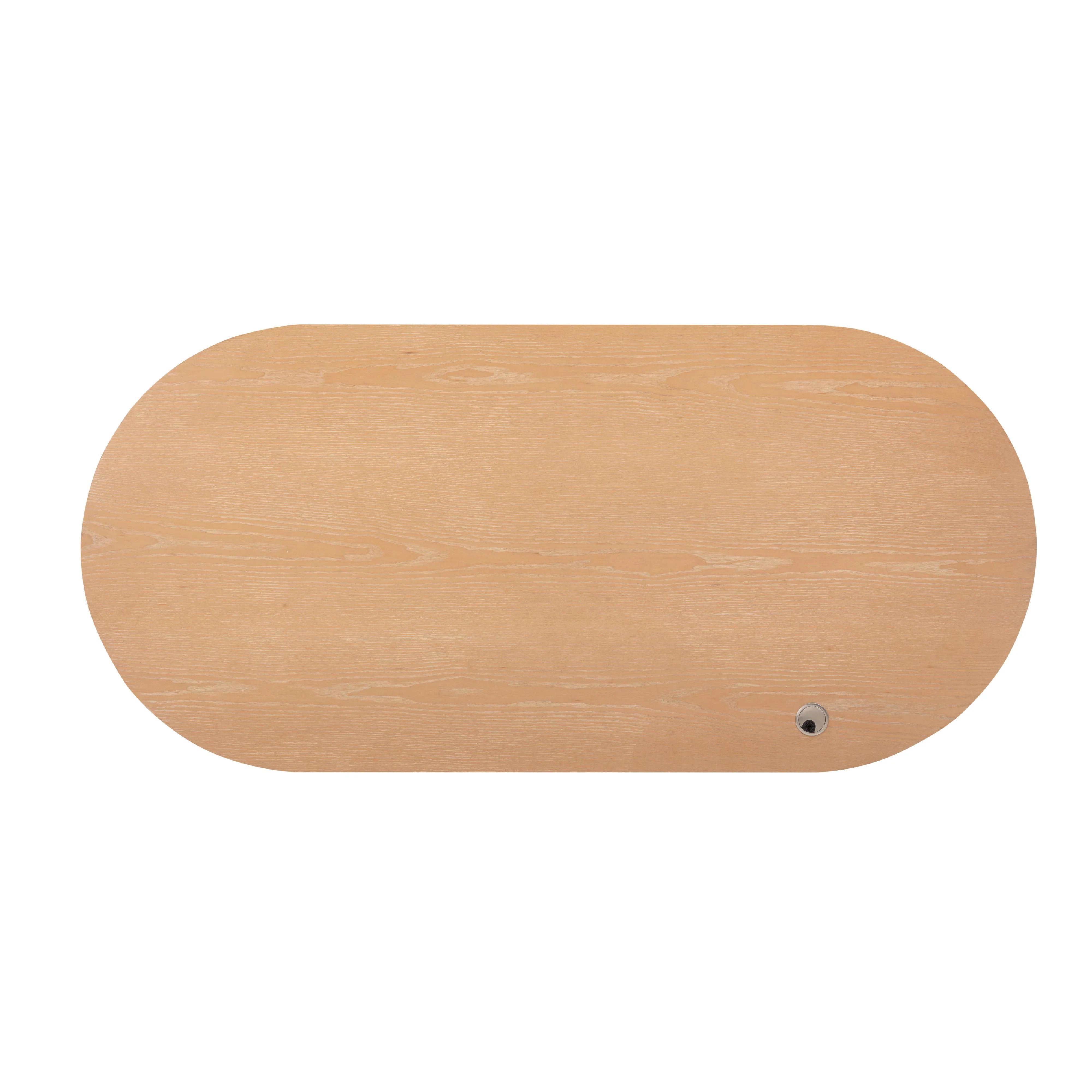 Marlow 64" Wood Executive Desk With Storage