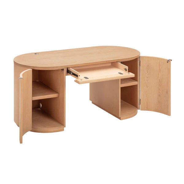 Marlow Wood Executive Desk
