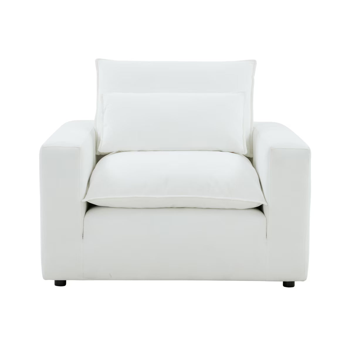 Fauteuil en tissu Cali Pearl Performance 