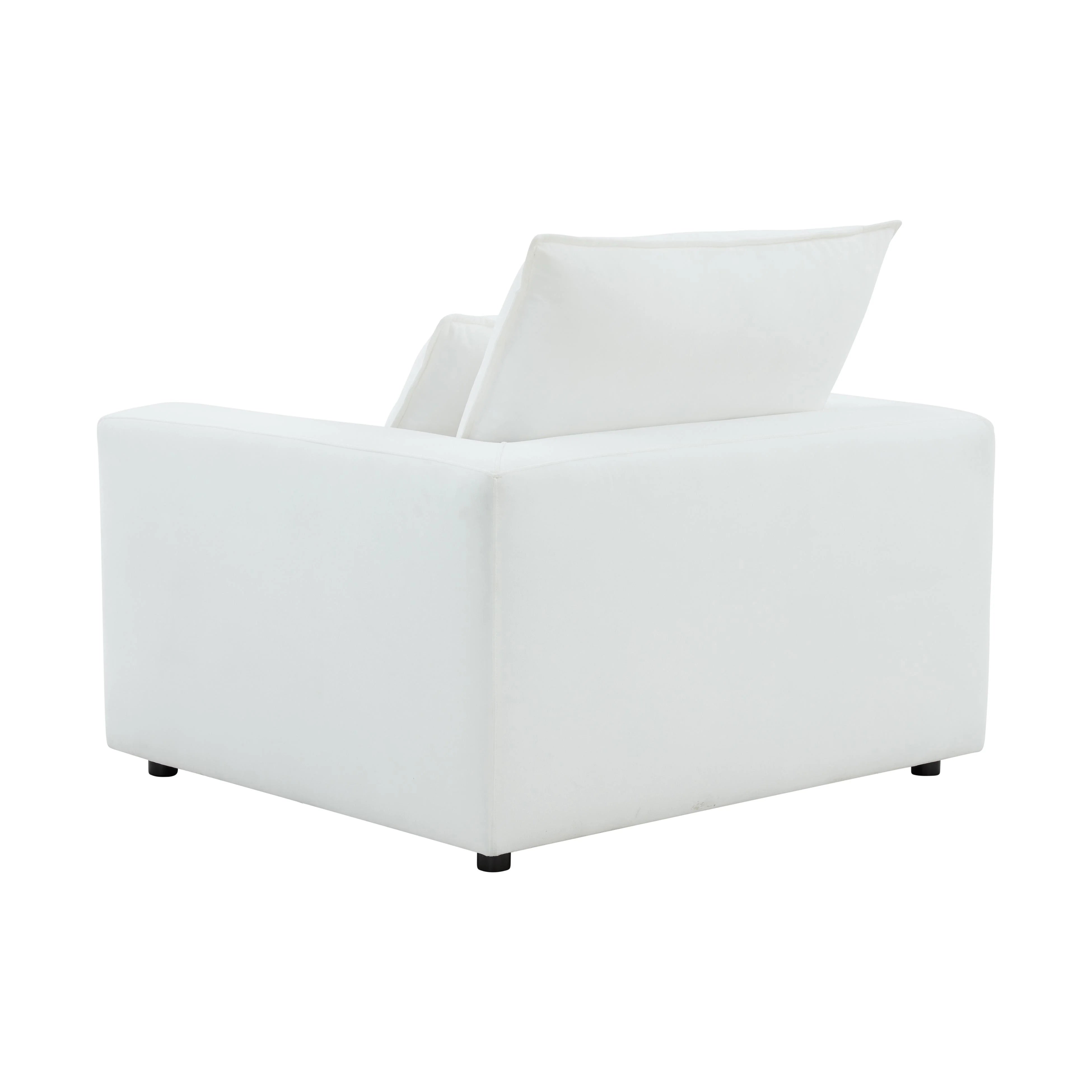 Fauteuil en tissu Cali Slate Performance 