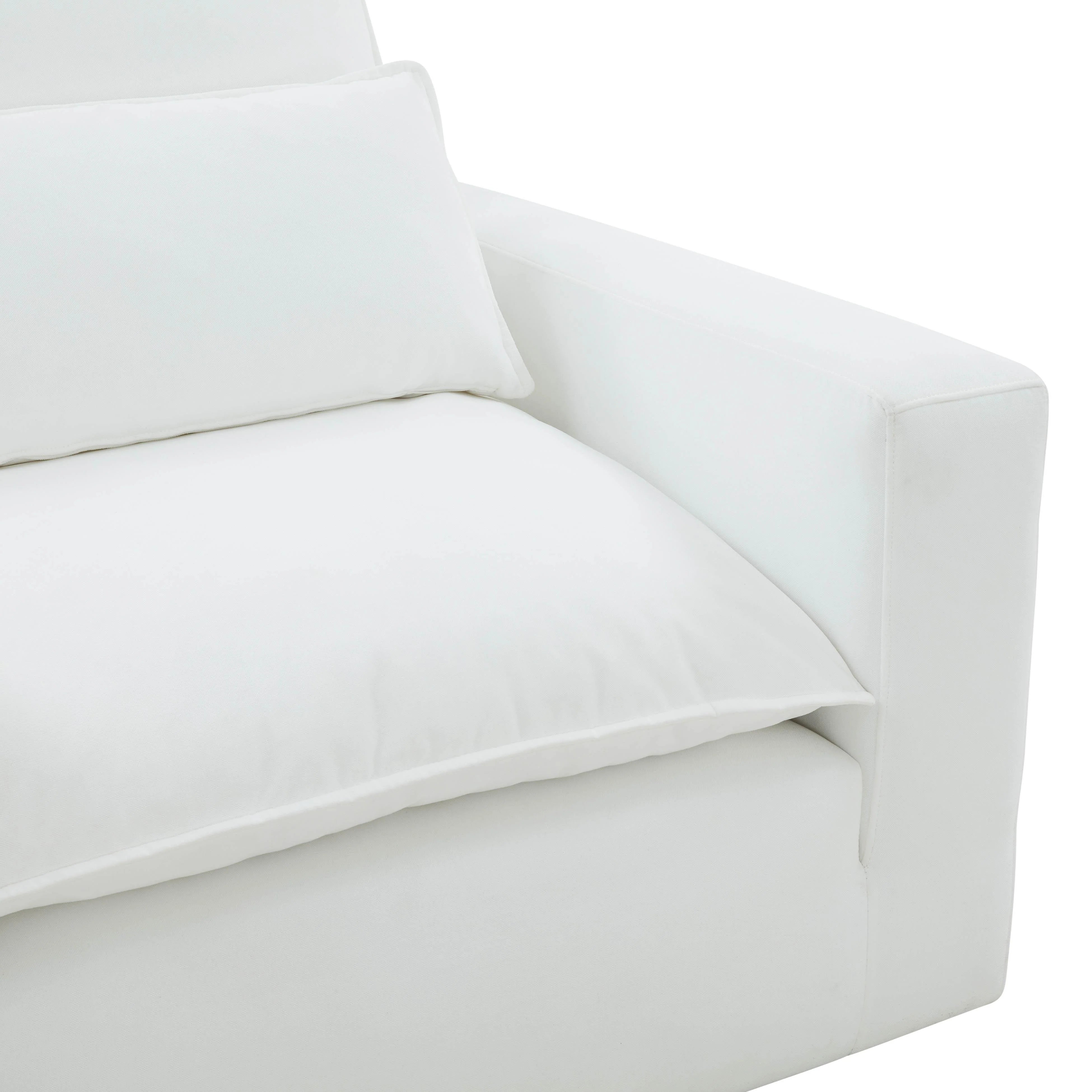 Fauteuil en tissu Cali Slate Performance 