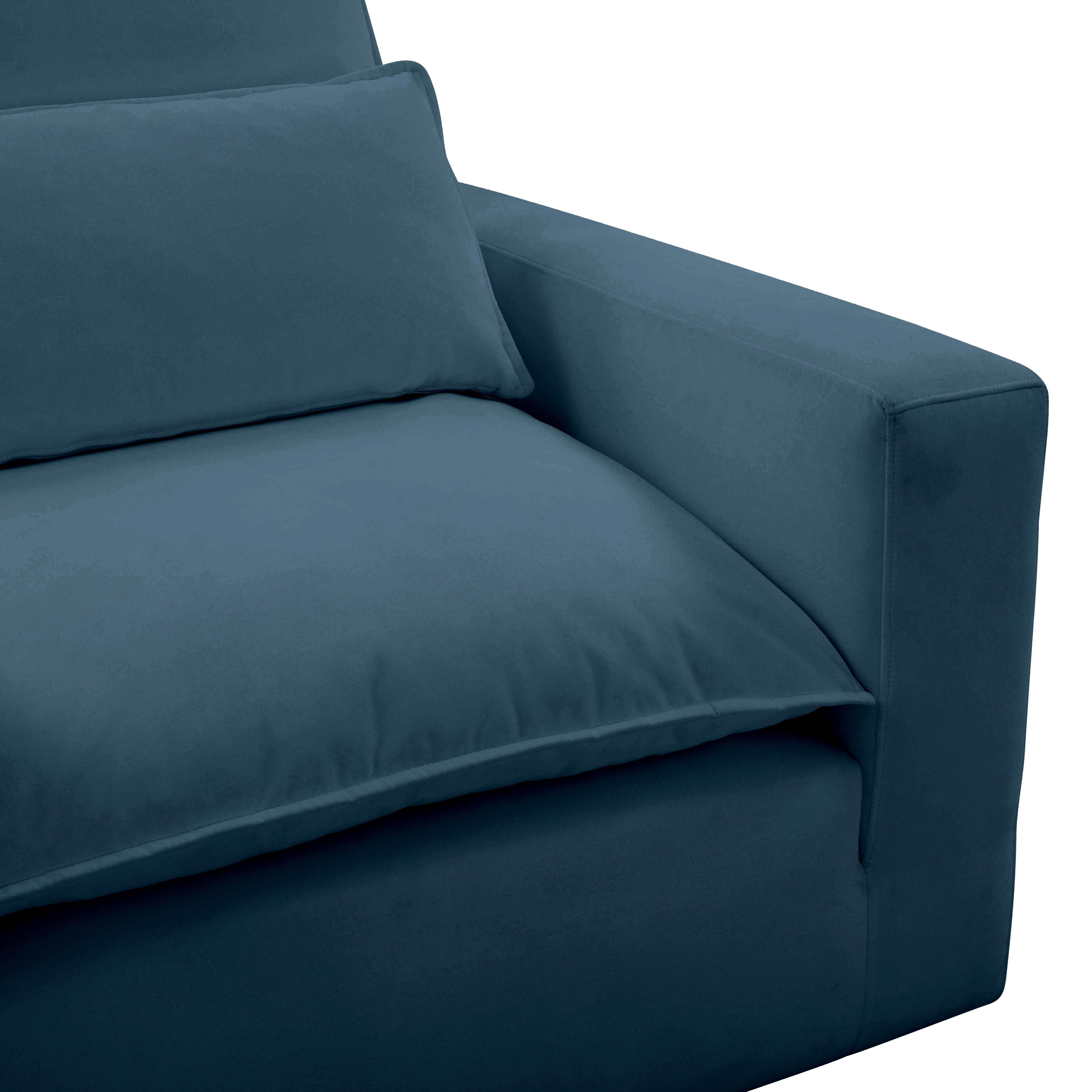 Fauteuil en tissu Cali Slate Performance 