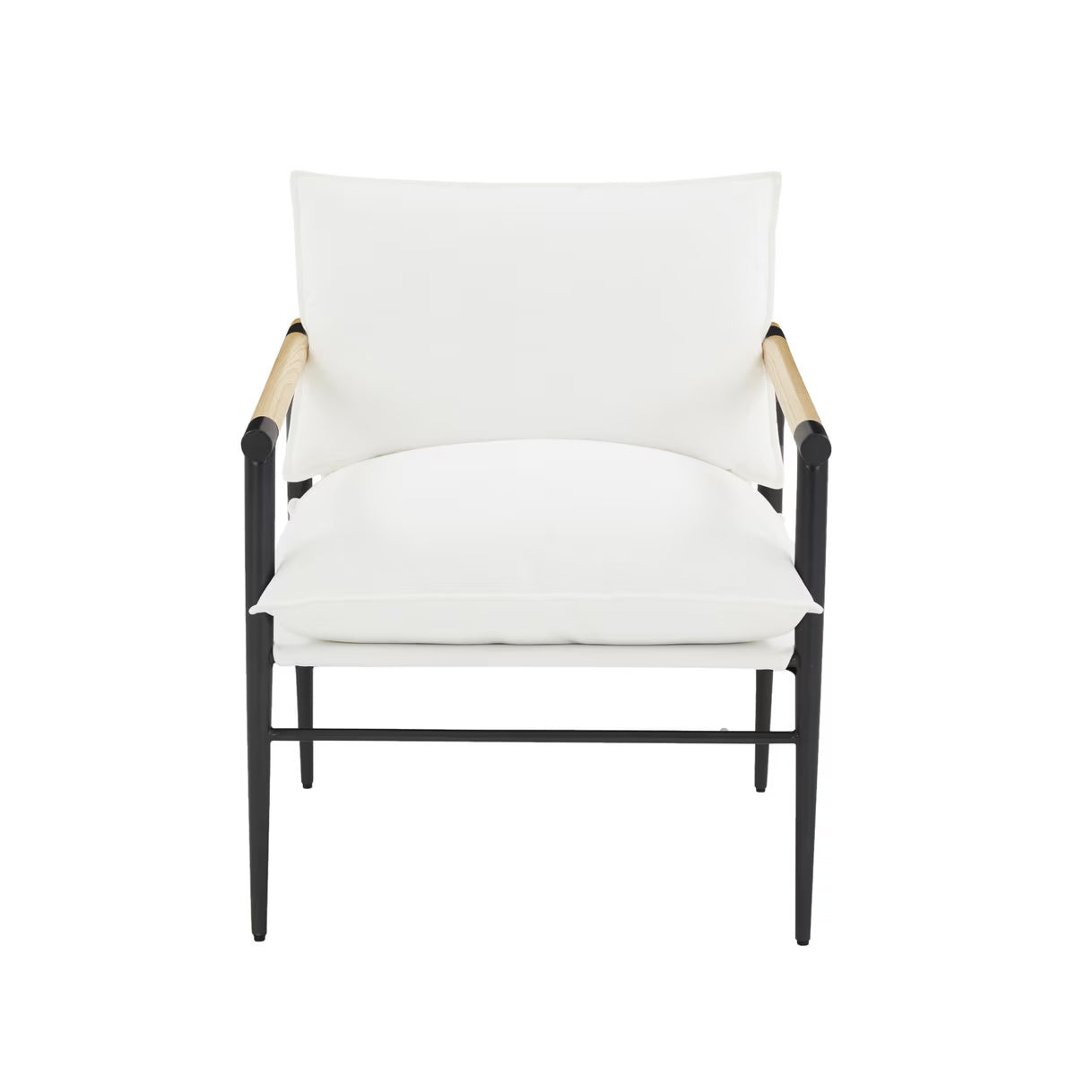 Fauteuil d'appoint en tissu performant Cali Pearl 