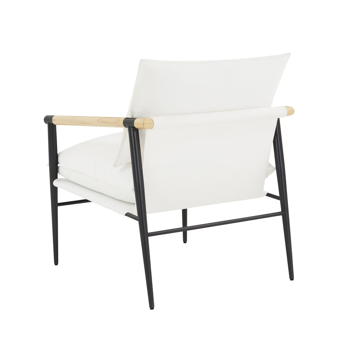 Fauteuil d'appoint en tissu performant Cali Pearl 