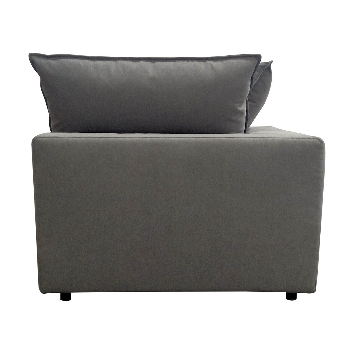 Fauteuil d'angle en tissu Cali Slate Performance 