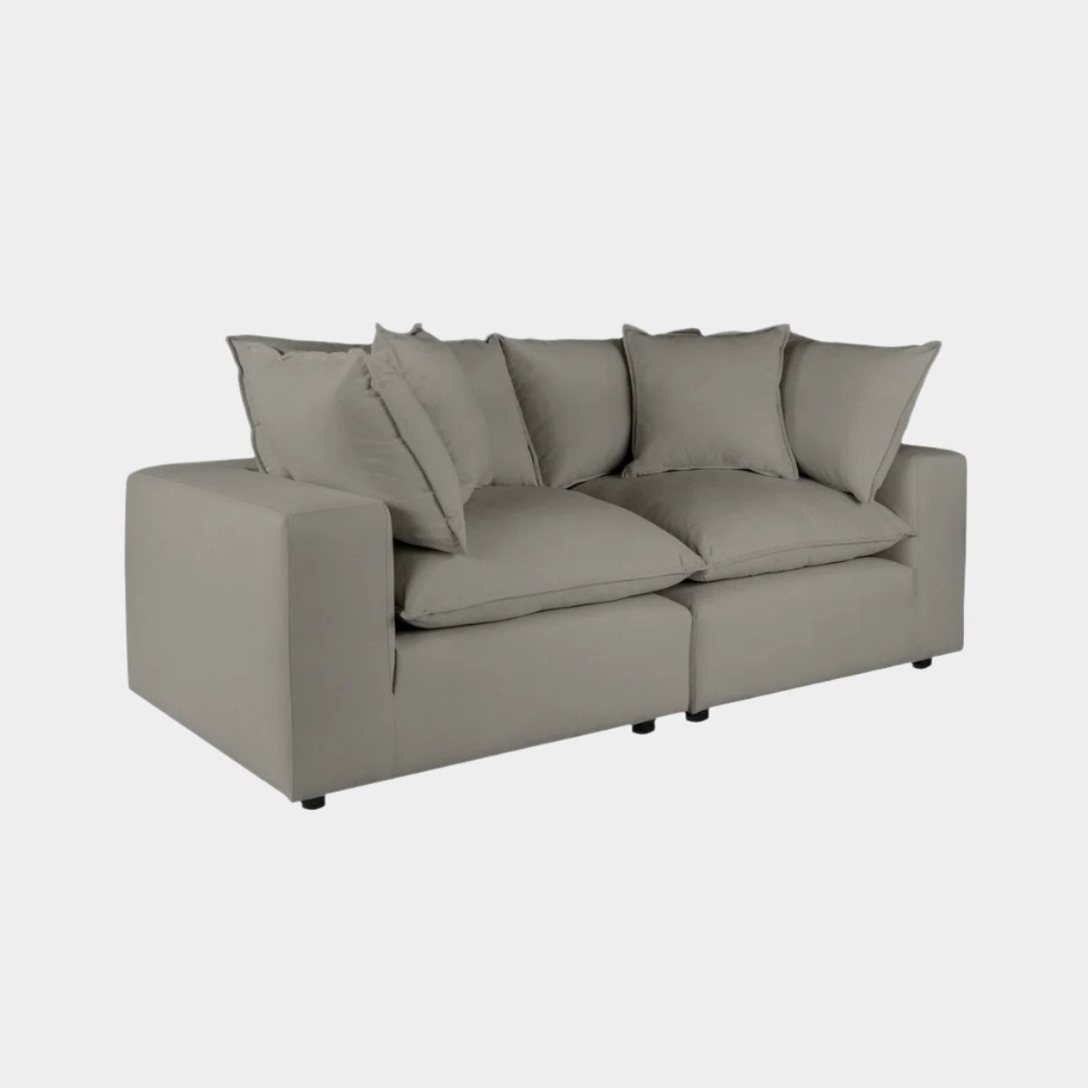 Cali  Performance Fabric Modular Loveseat