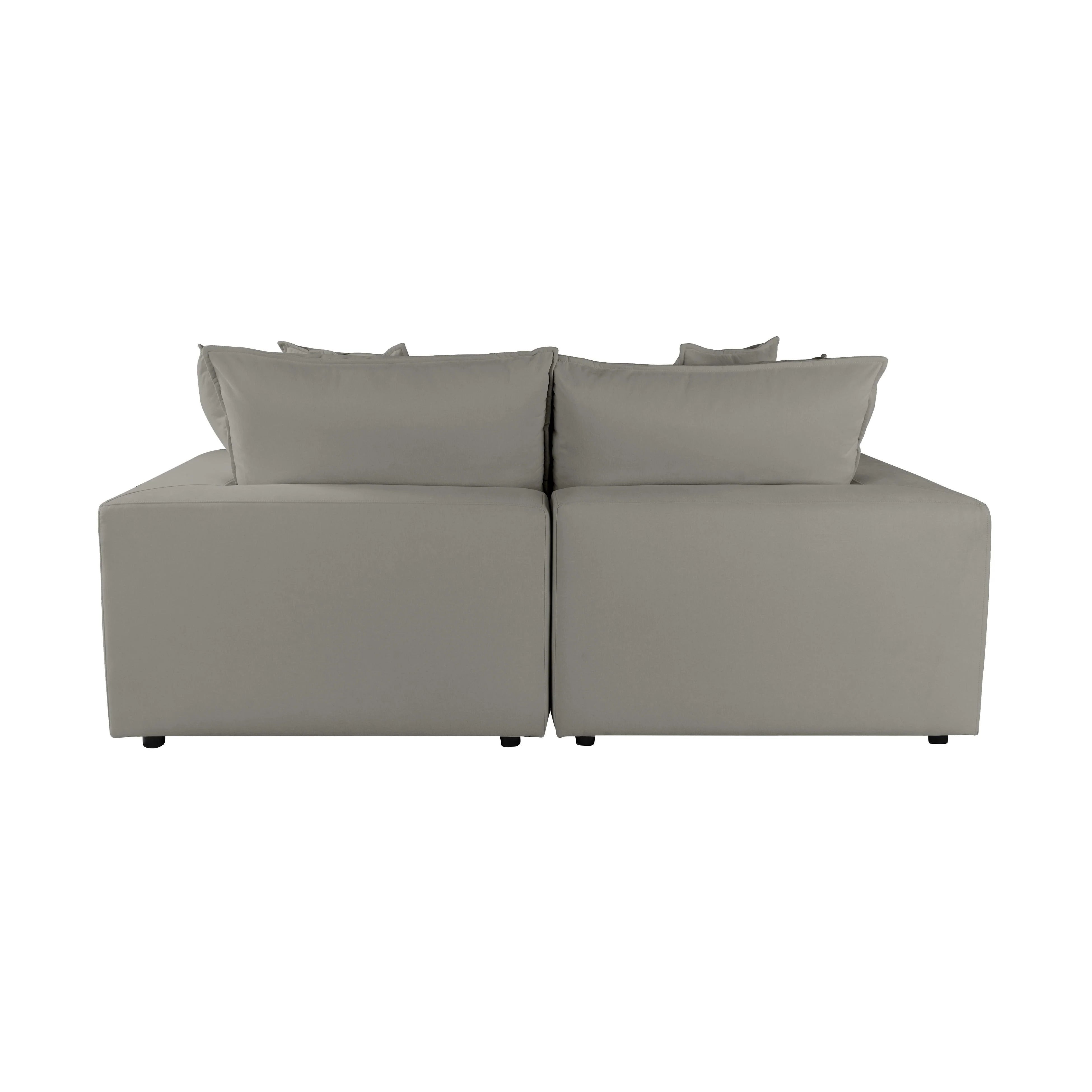 Cali 80" Performance Fabric Modular Loveseat