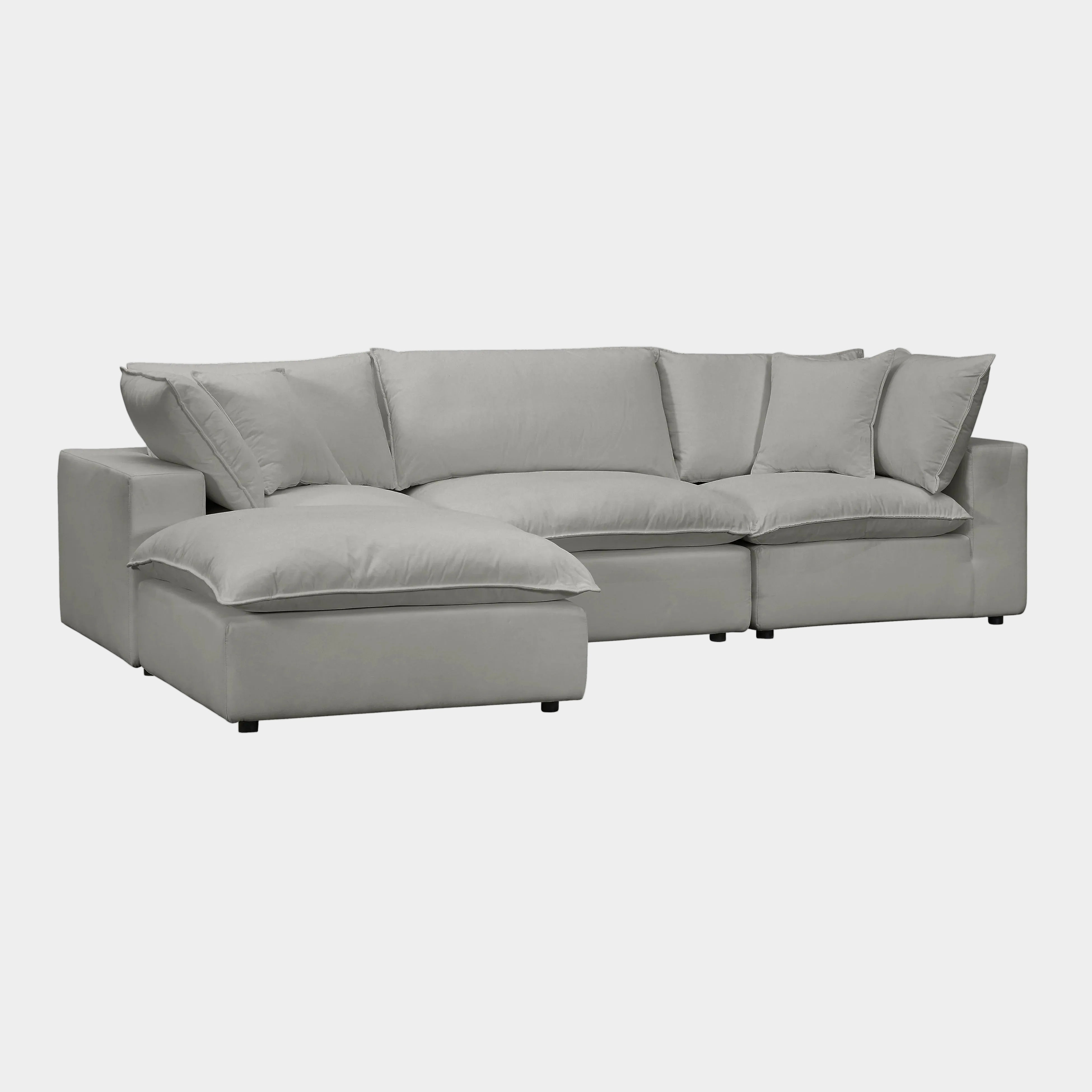 Cali 4-Piece Performance Fabric Modular Sectional