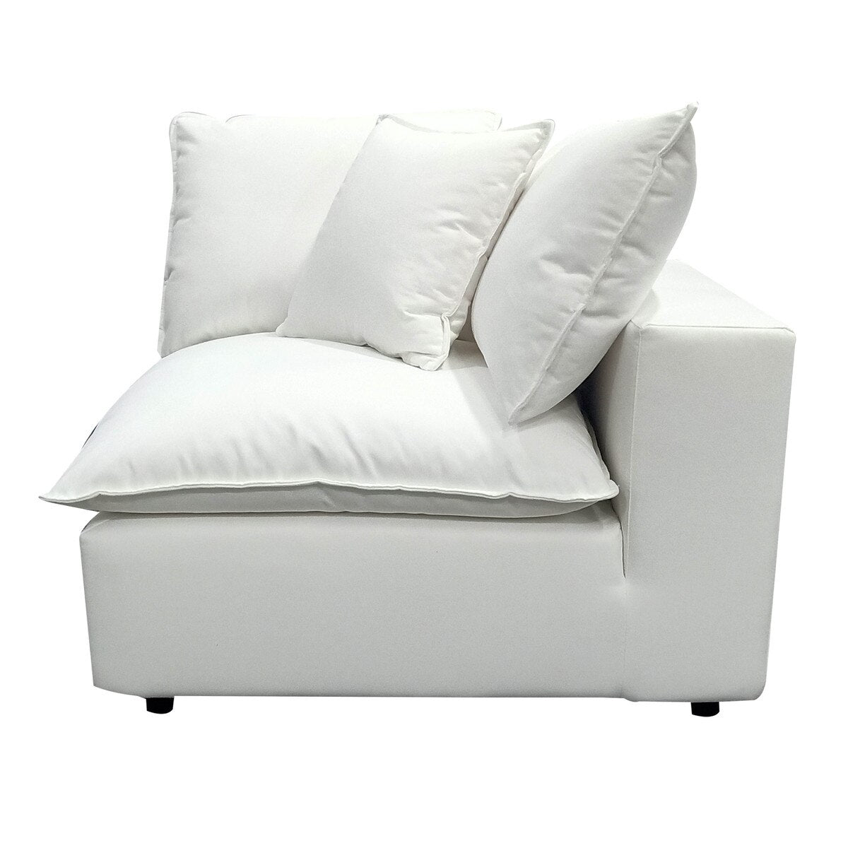 Cali Pearl Performance Fabric Corner Chair