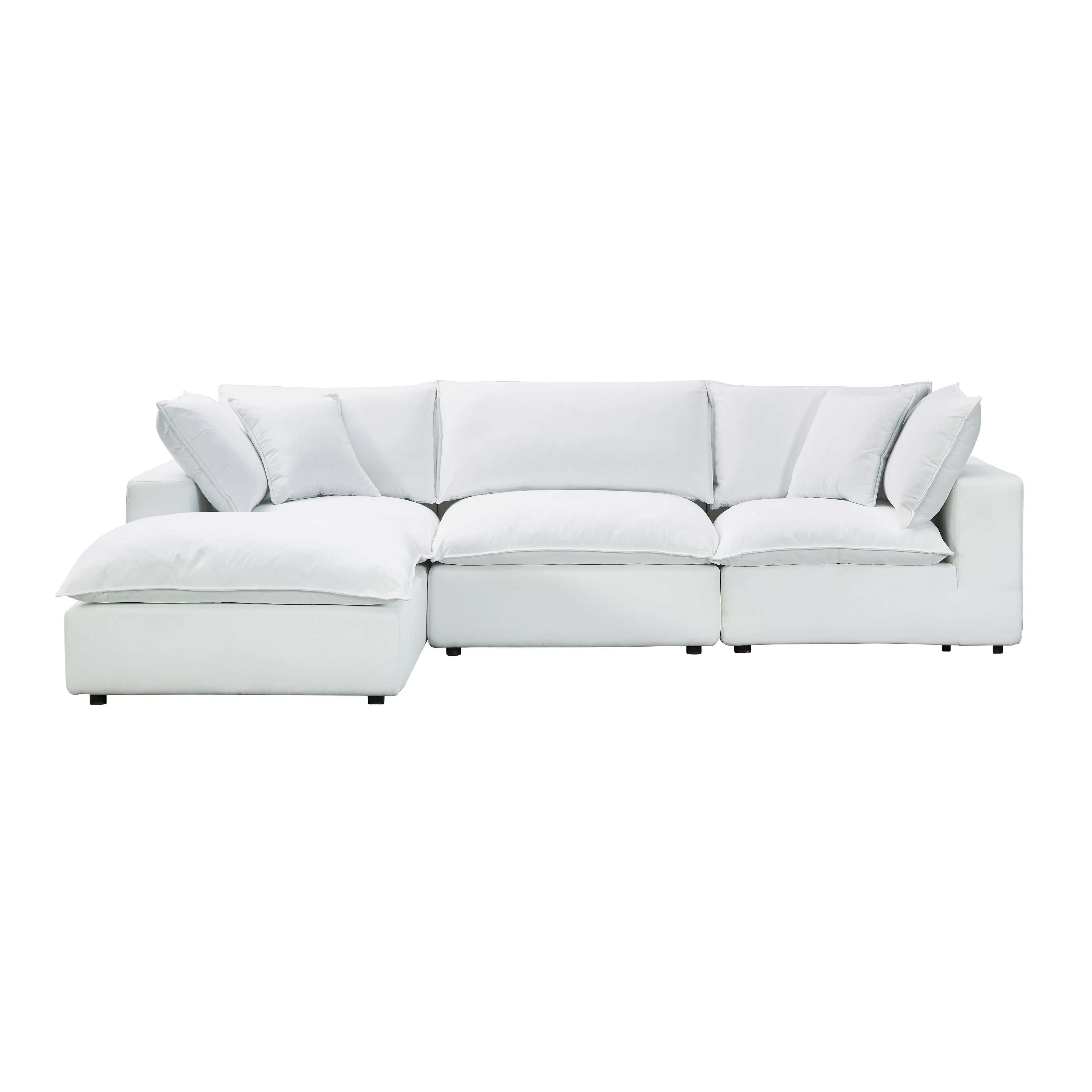 Cali 4-Piece Performance Fabric Modular Sectional