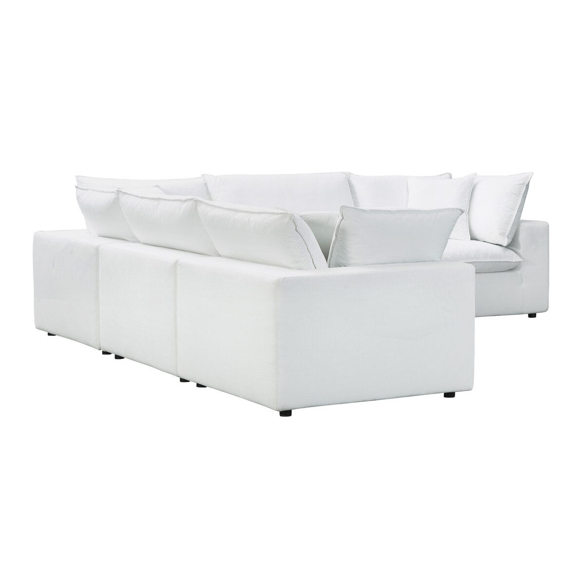 Cali Pearl Performance Fabric Modular L-Sectional