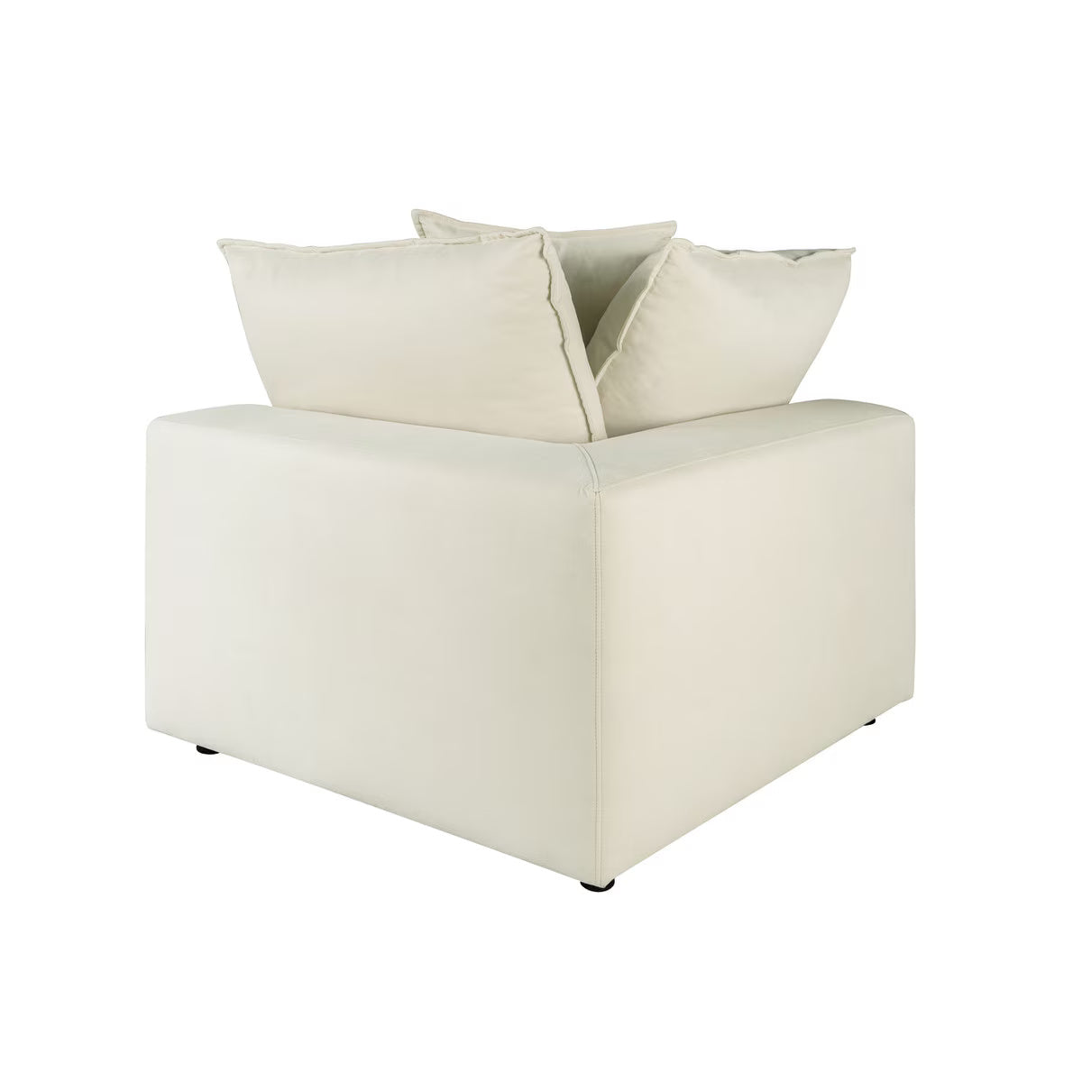 Cali Natural Performance Fabric Corner Chair