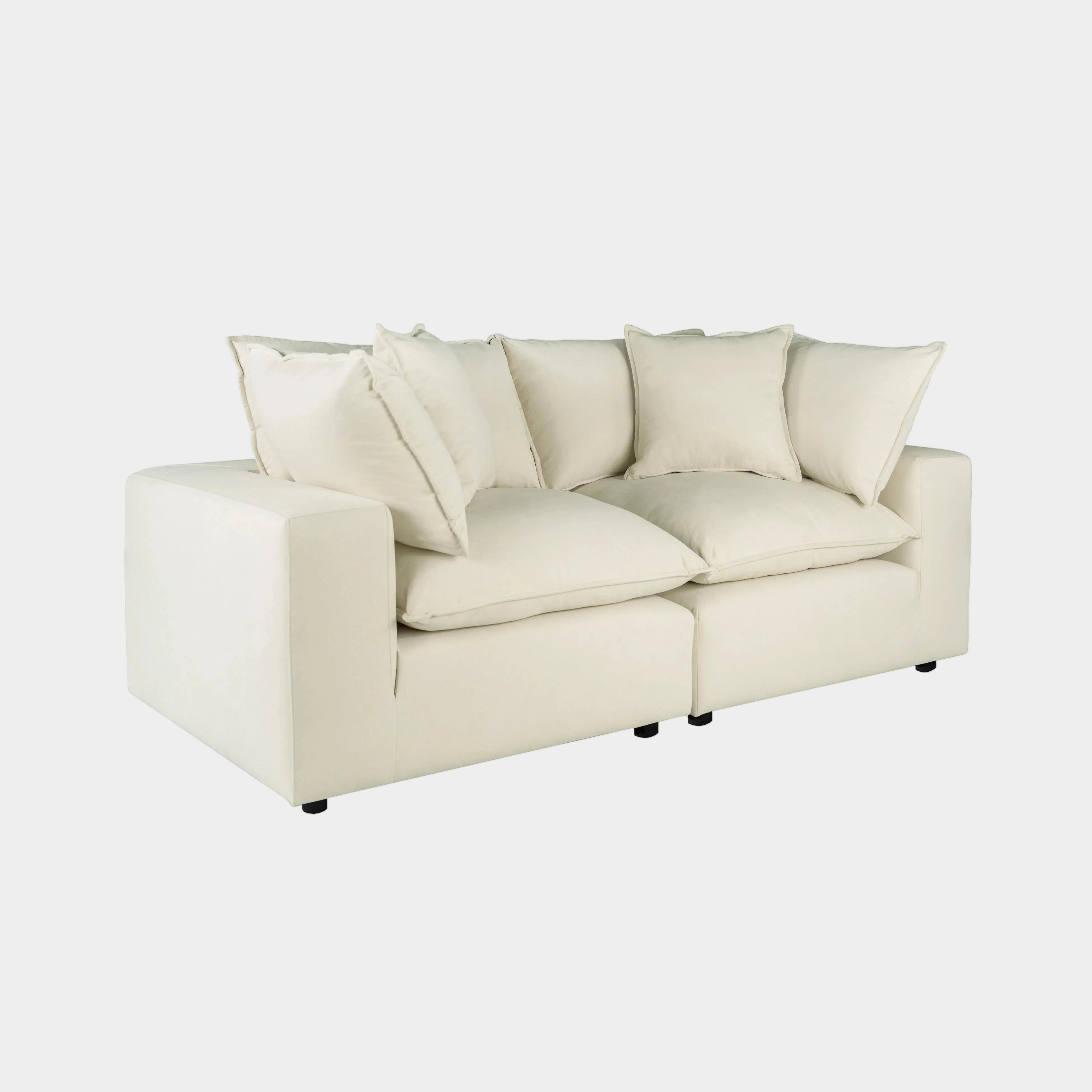 Cali 80" Performance Fabric Modular Loveseat