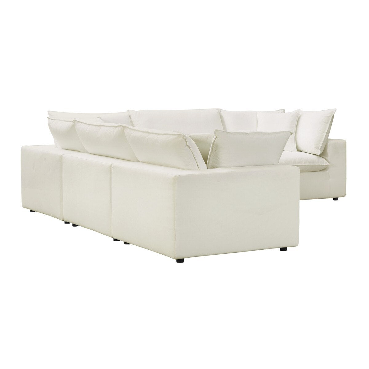 Cali Natural Performance Fabric Modular L-Sectional