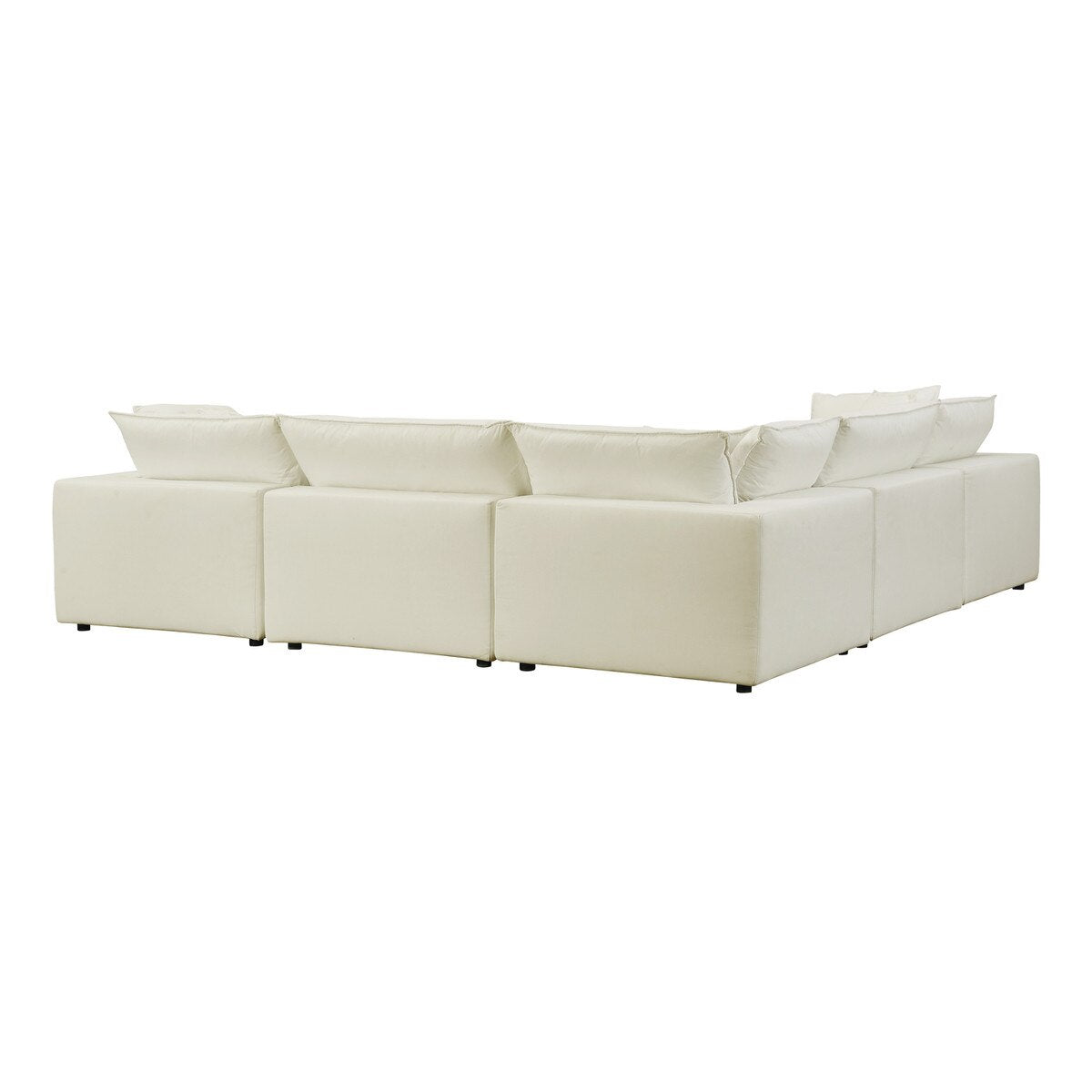 Cali Natural Performance Fabric Modular L-Sectional