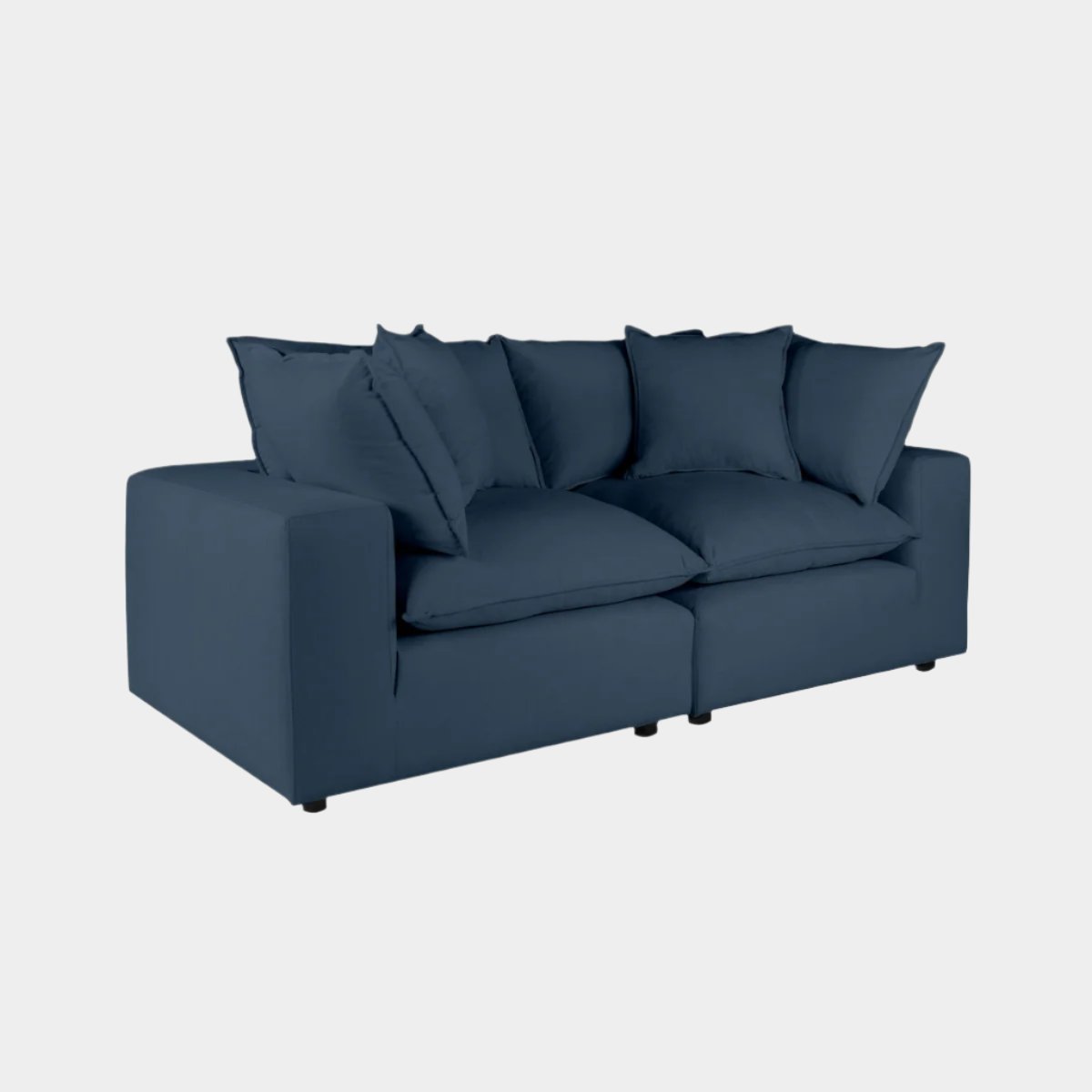 Cali  Performance Fabric Modular Loveseat