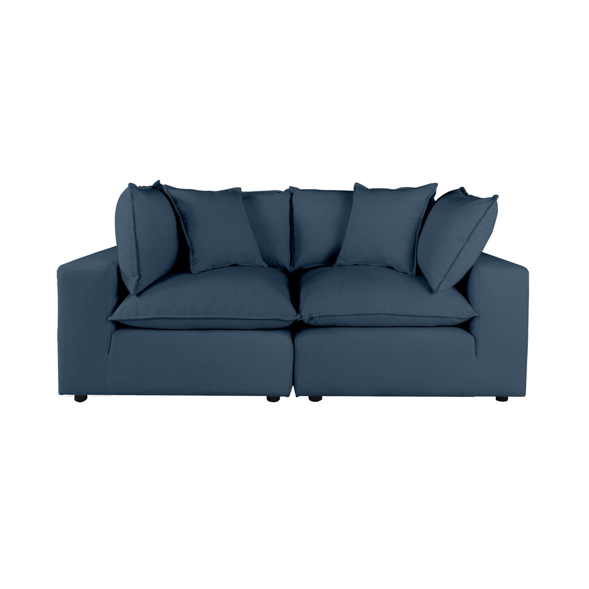 Cali  Performance Fabric Modular Loveseat