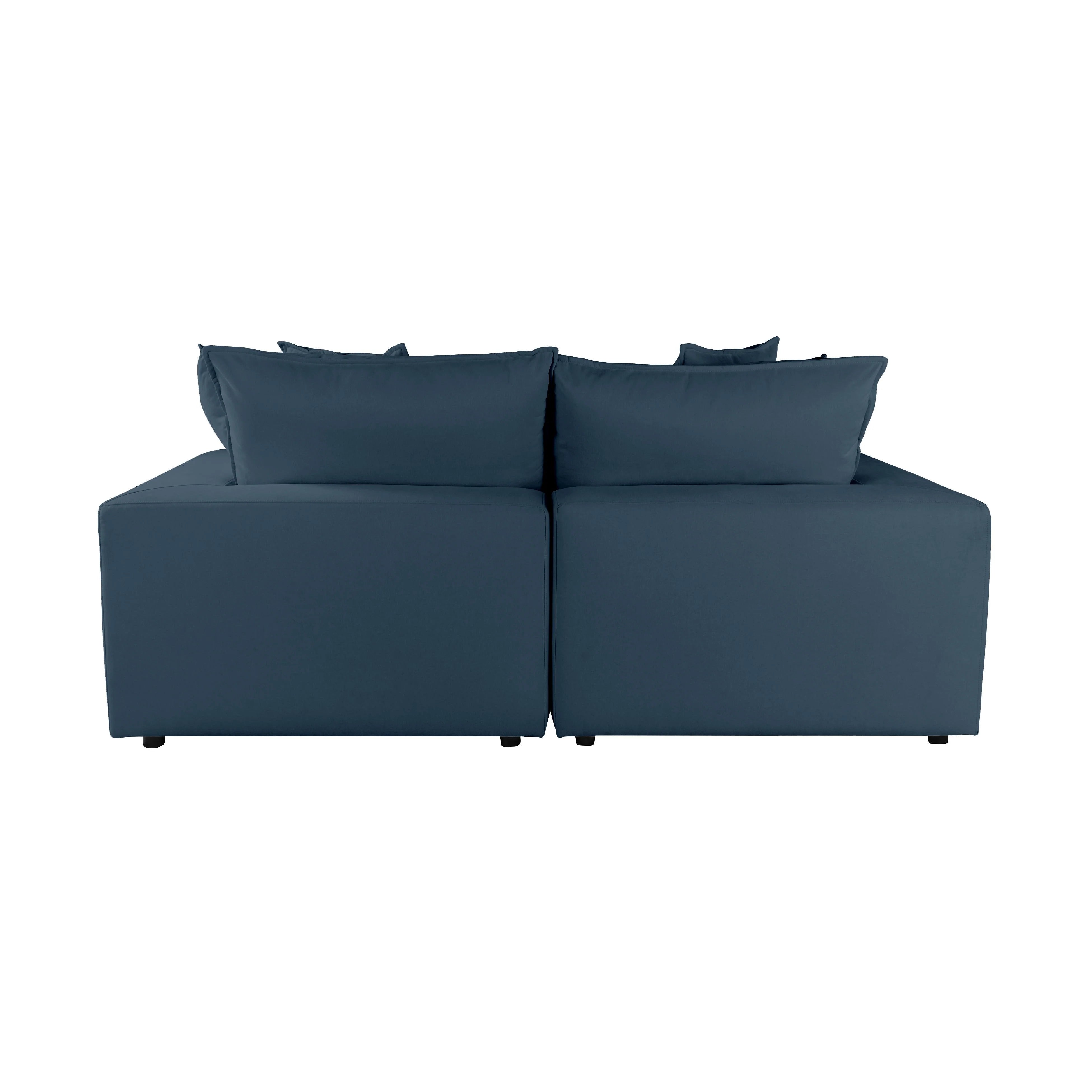 Cali 80" Performance Fabric Modular Loveseat