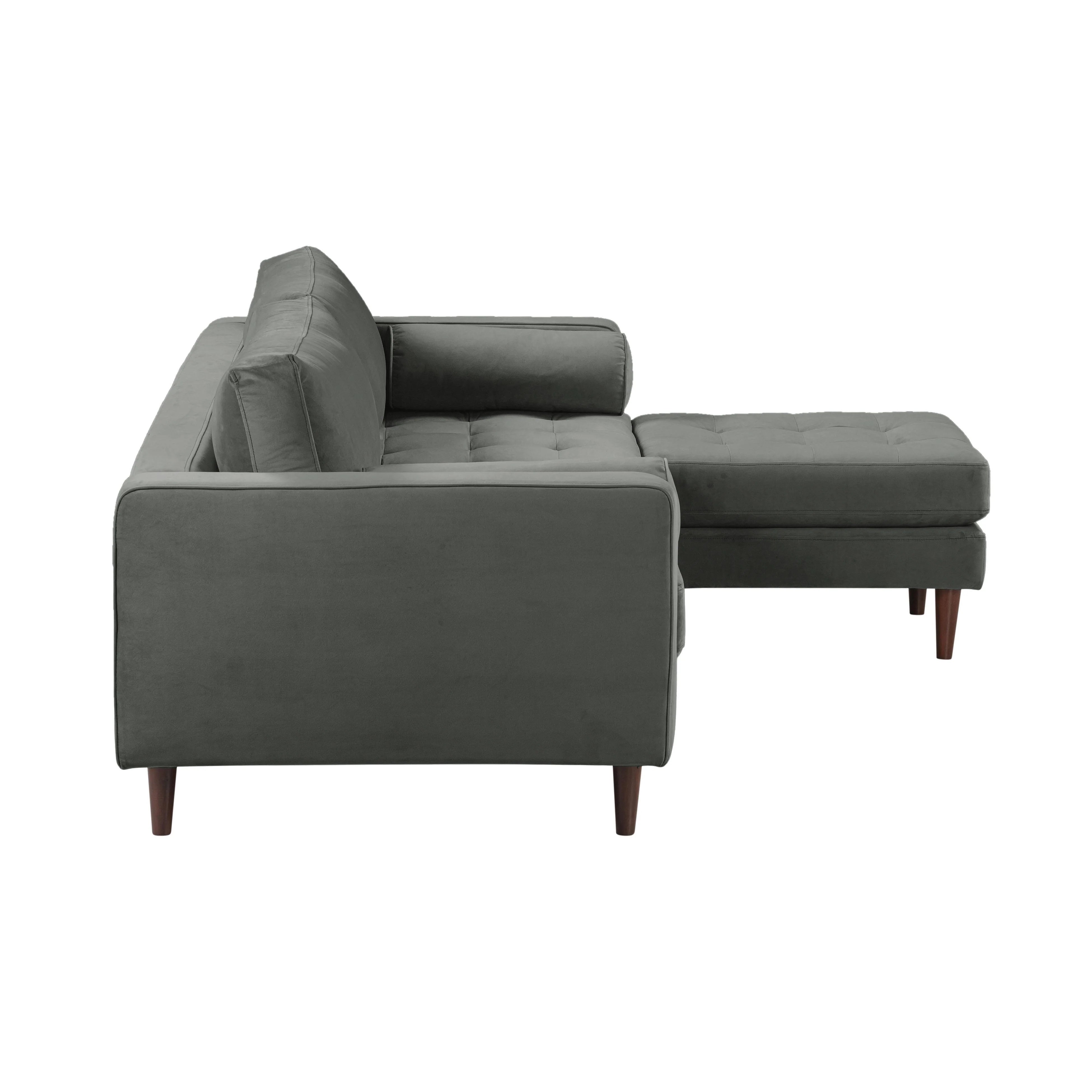 Cave 2-Piece Performance Velvet Sectional