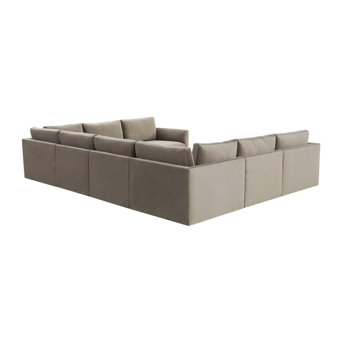 Willow Taupe Modular Large U Sectional