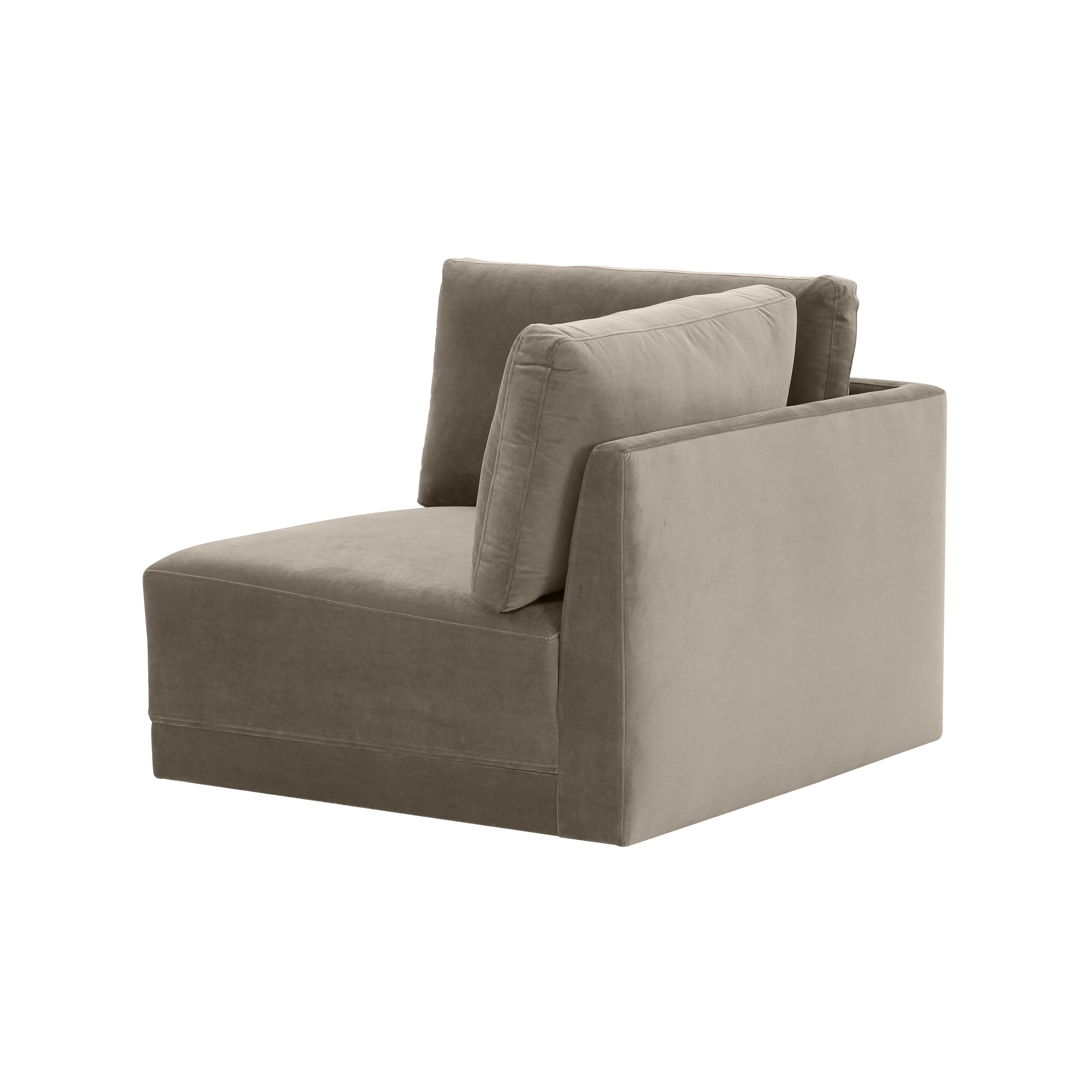 Willow Performance Velvet Modular Corner Chair