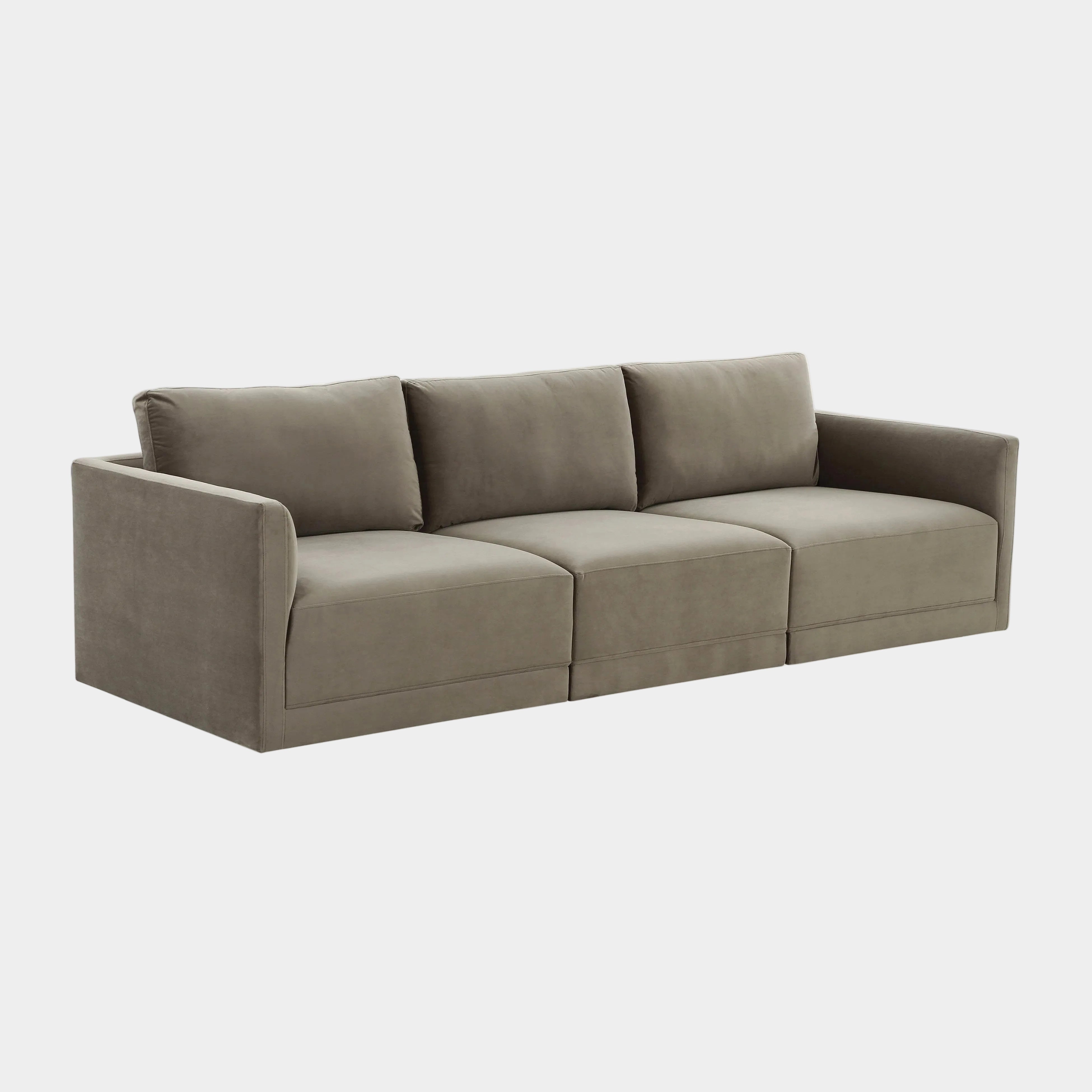 Willow 105" Performance Velvet Modular Sofa