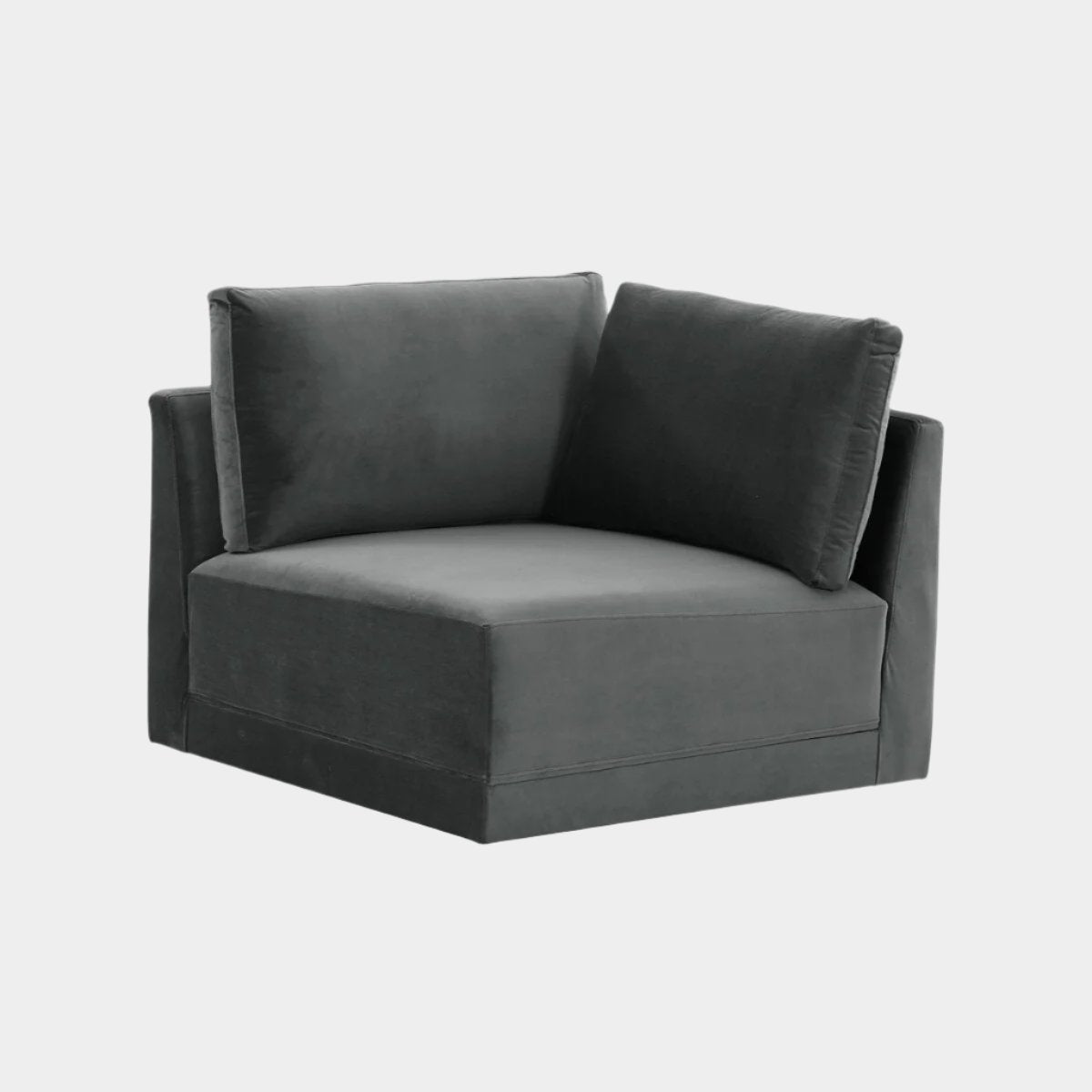 Willow Charcoal Corner Chair