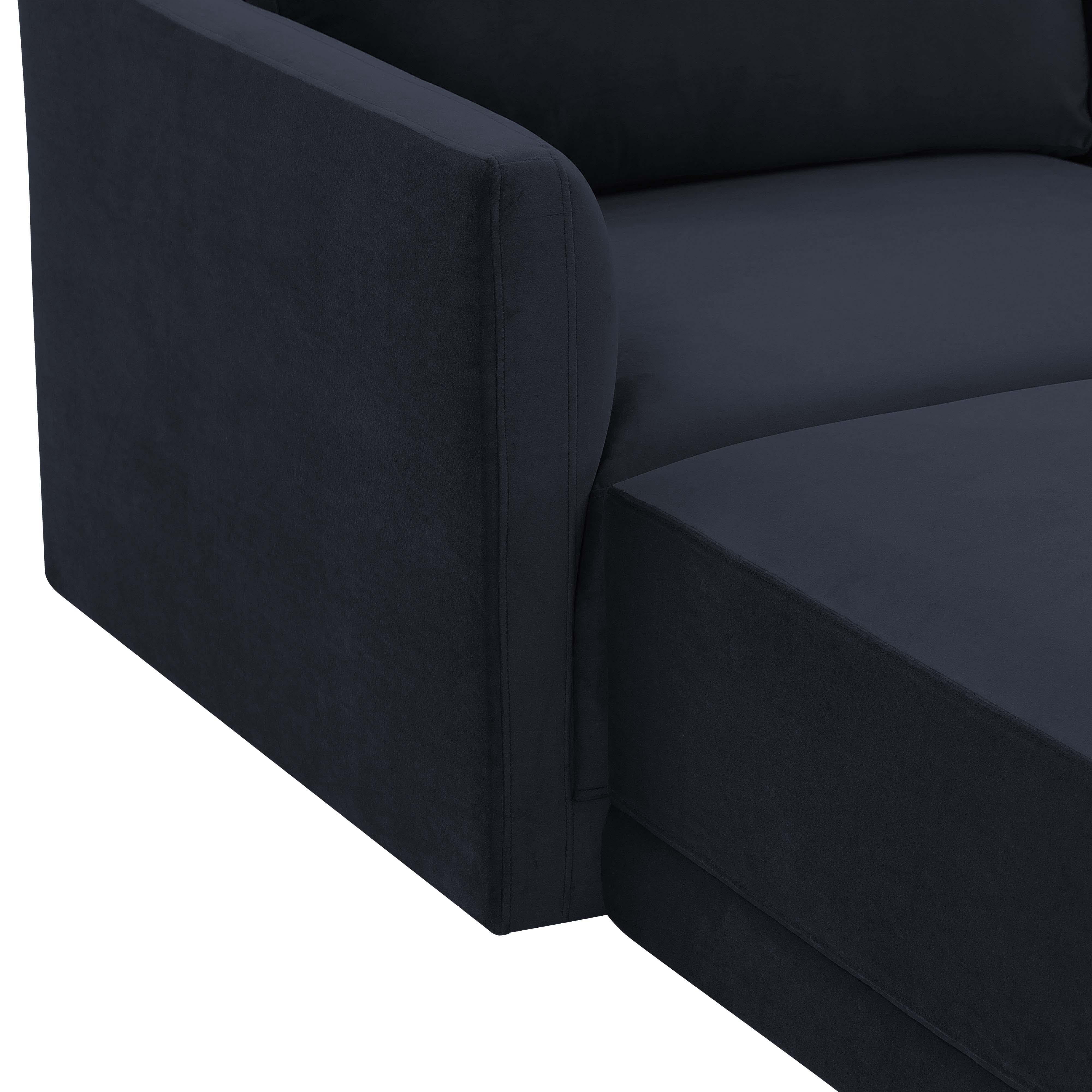 Willow 4-Piece Performance Velvet Modular Sectional