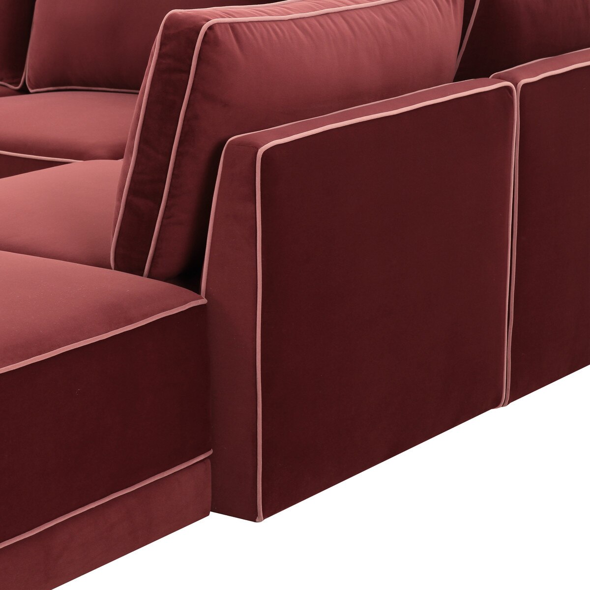 Willow Berry Red Modular RAF Sectional