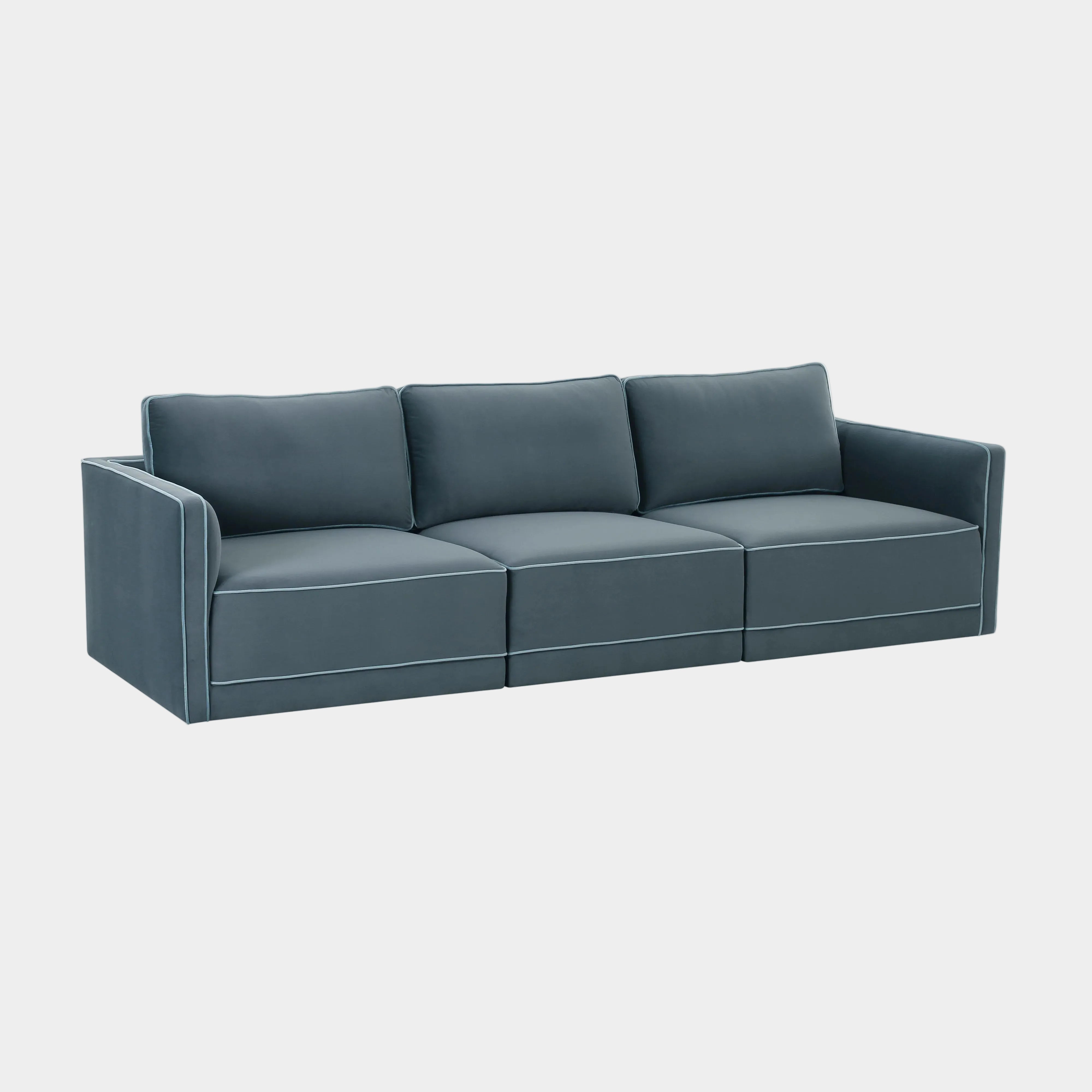 Willow 105" Performance Velvet Modular Sofa