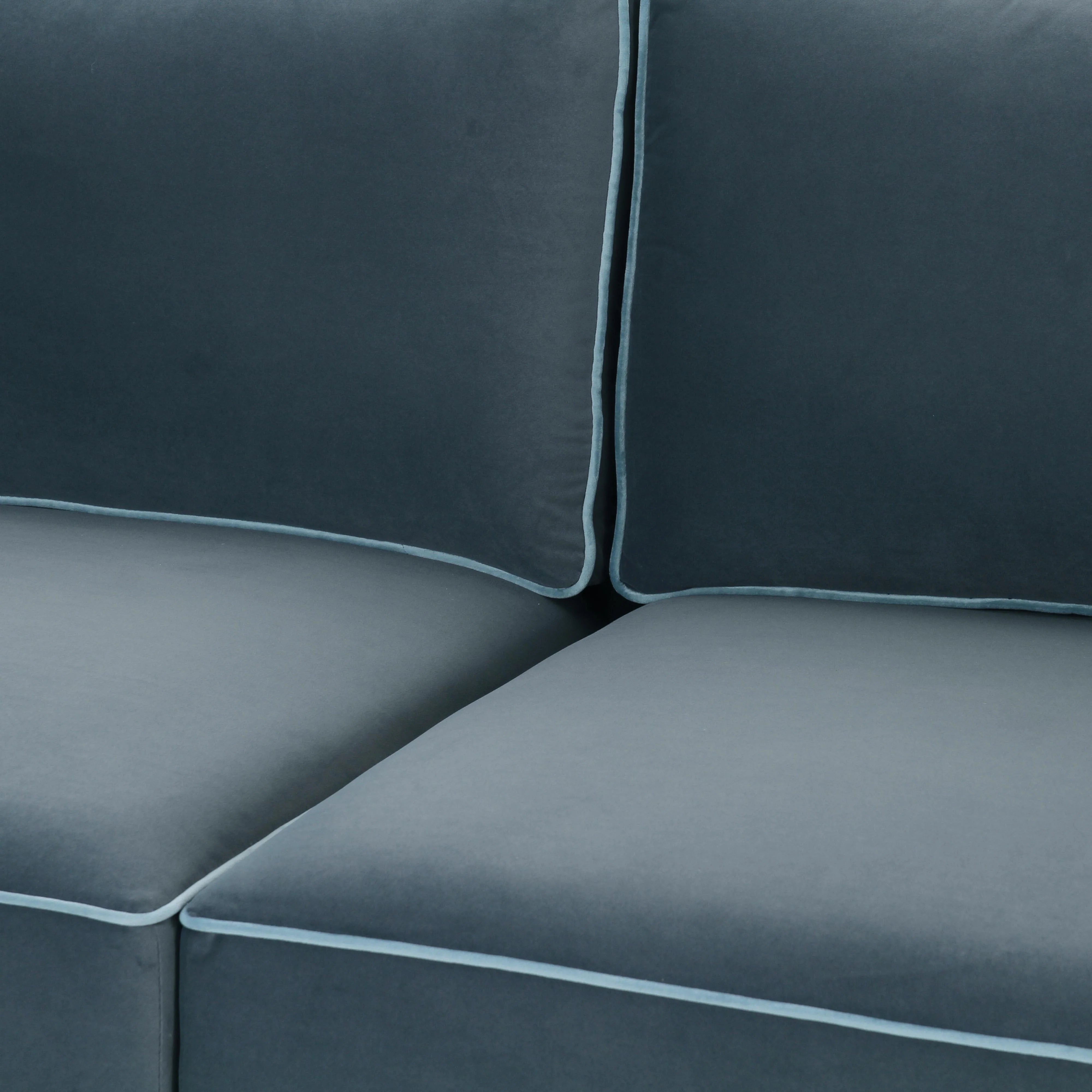Willow 105" Performance Velvet Modular Sofa