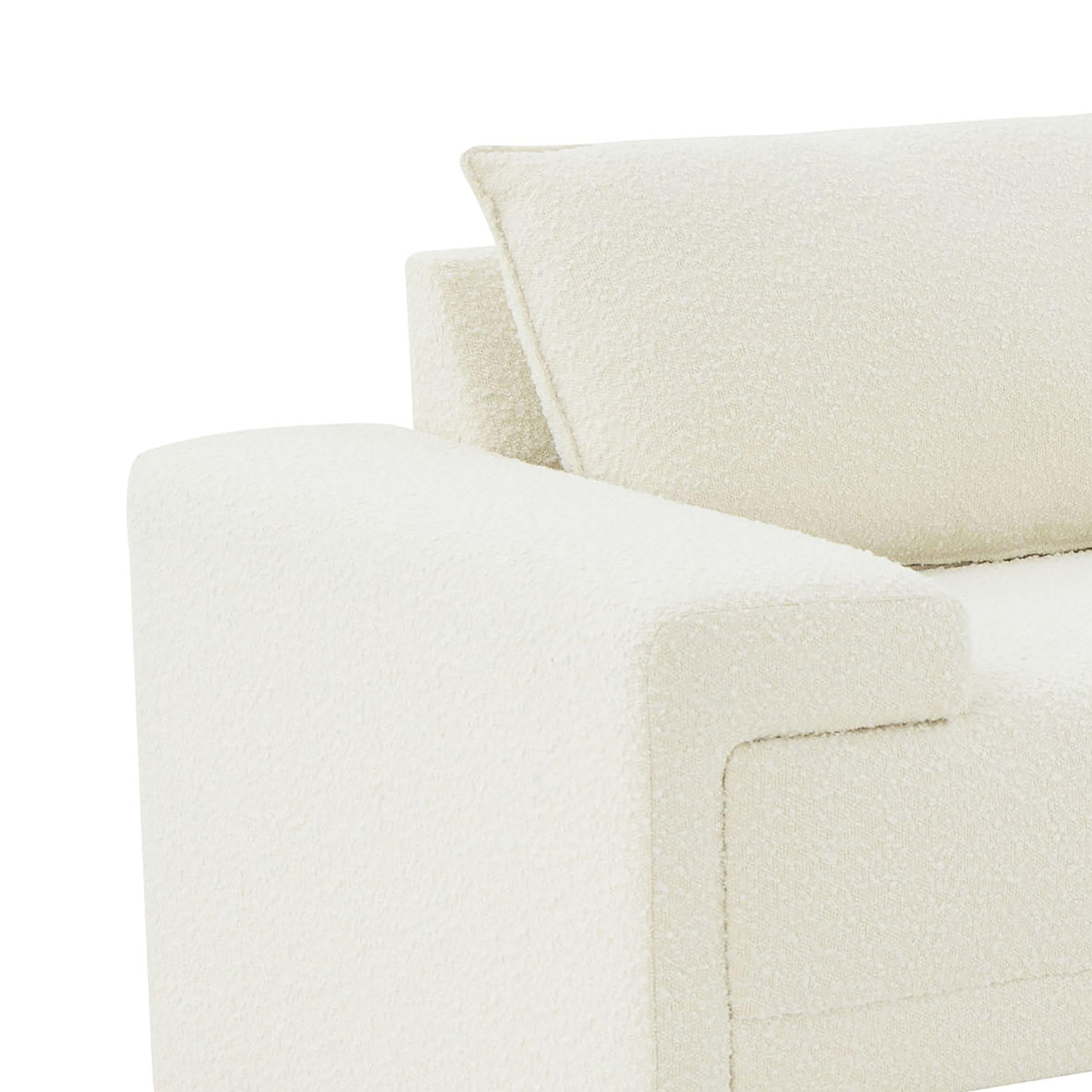 Maeve Cream Boucle Sofa