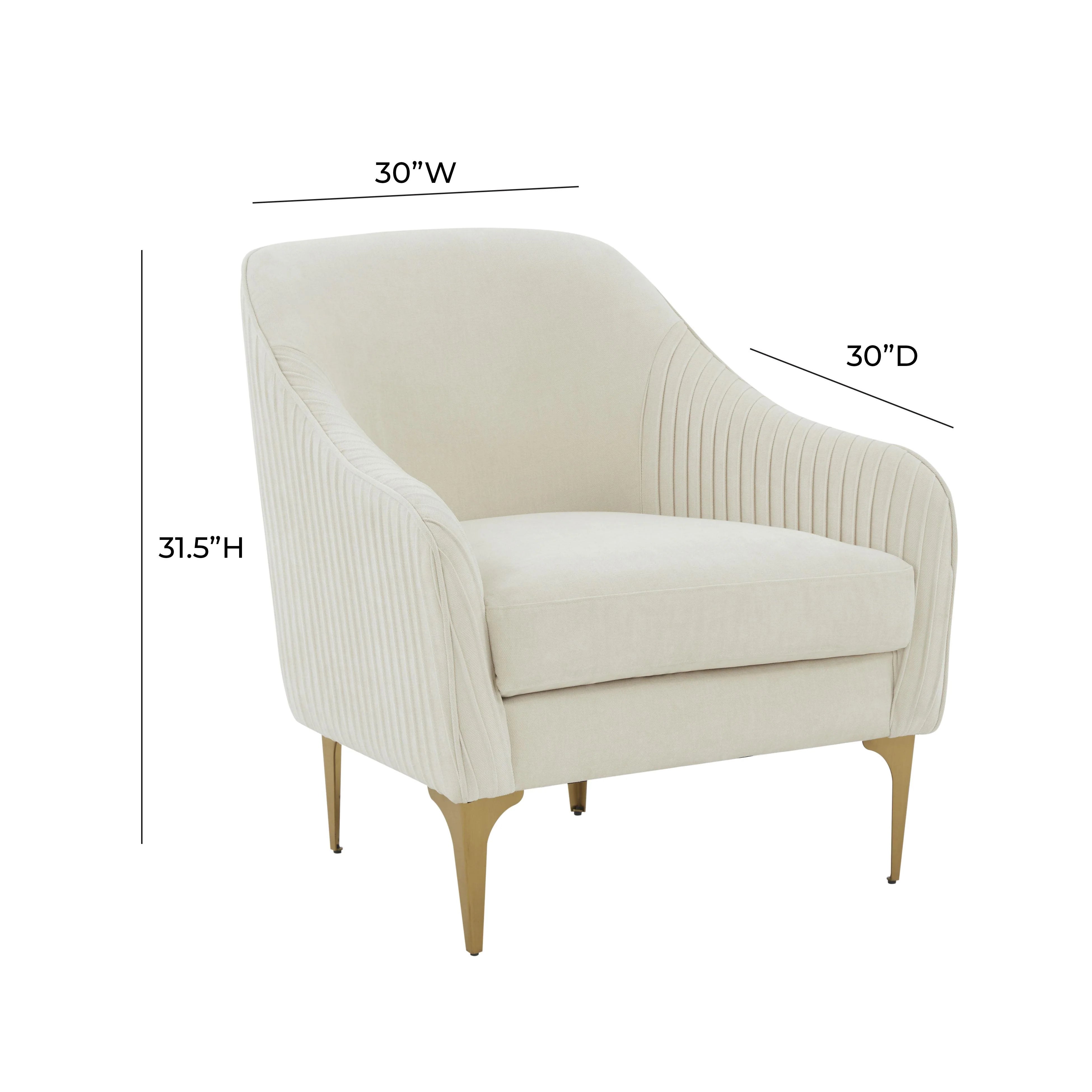 Serena Performance Velvet Accent Chair