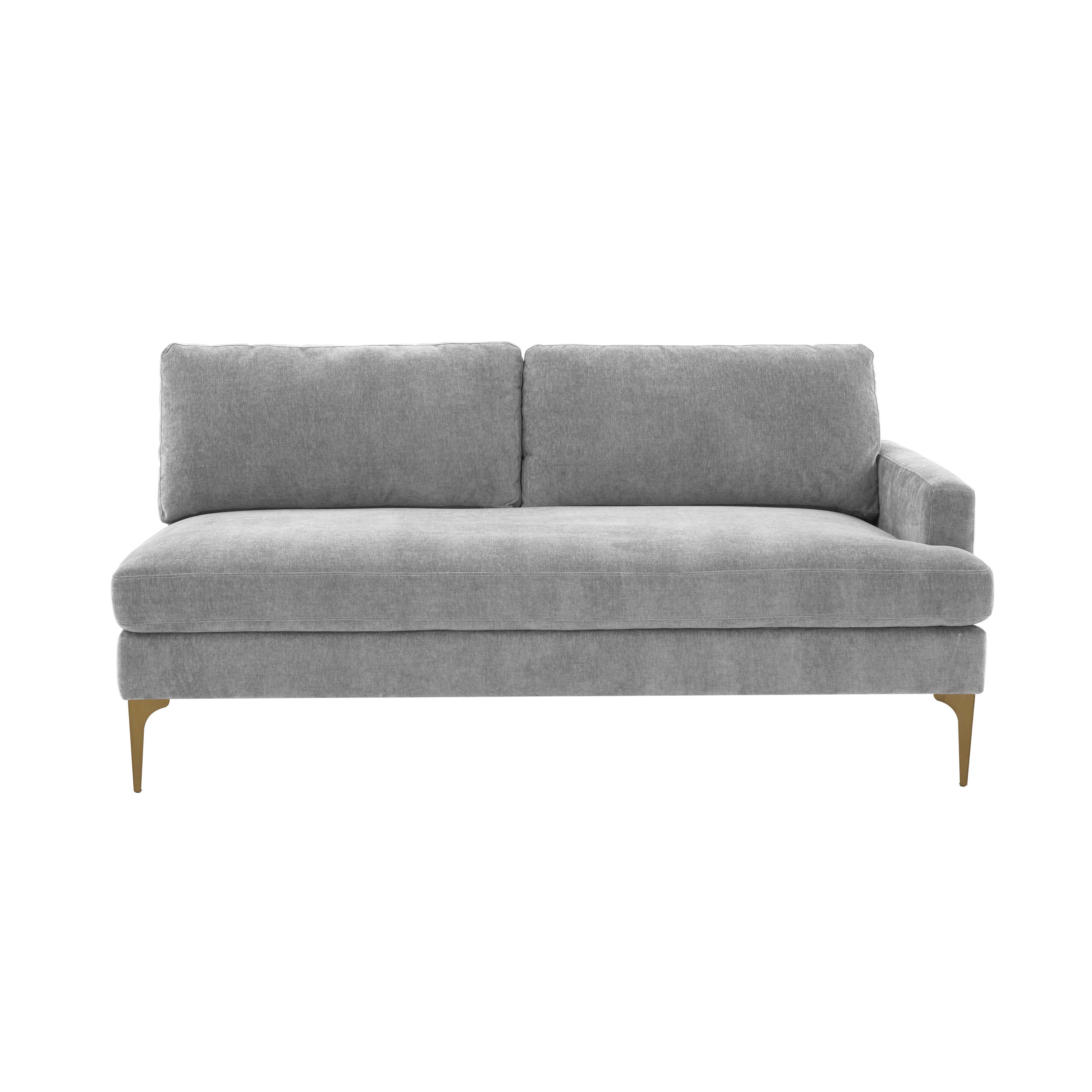 Serena 68" Performance Velvet Modular Loveseat