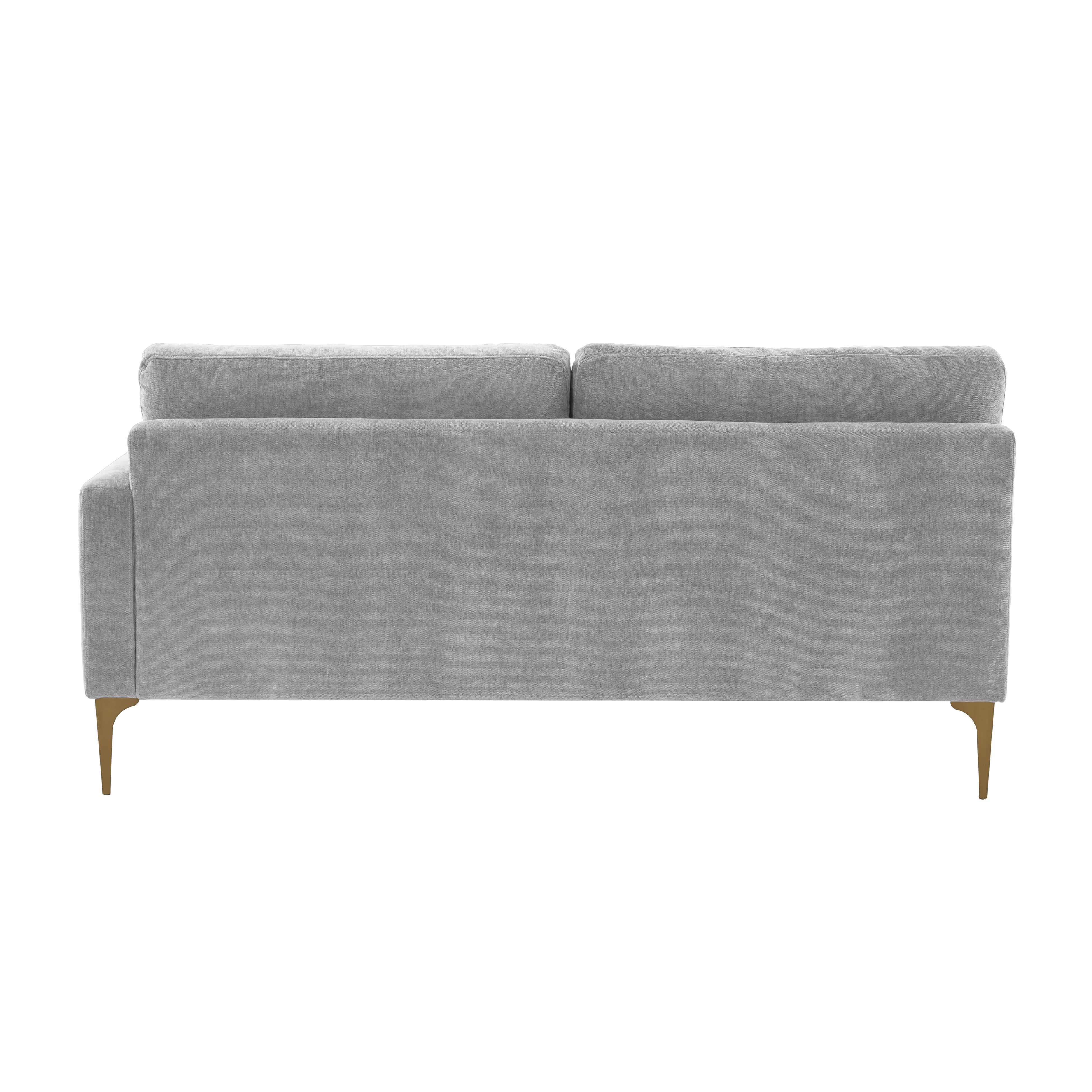 Serena 68" Performance Velvet Modular Loveseat