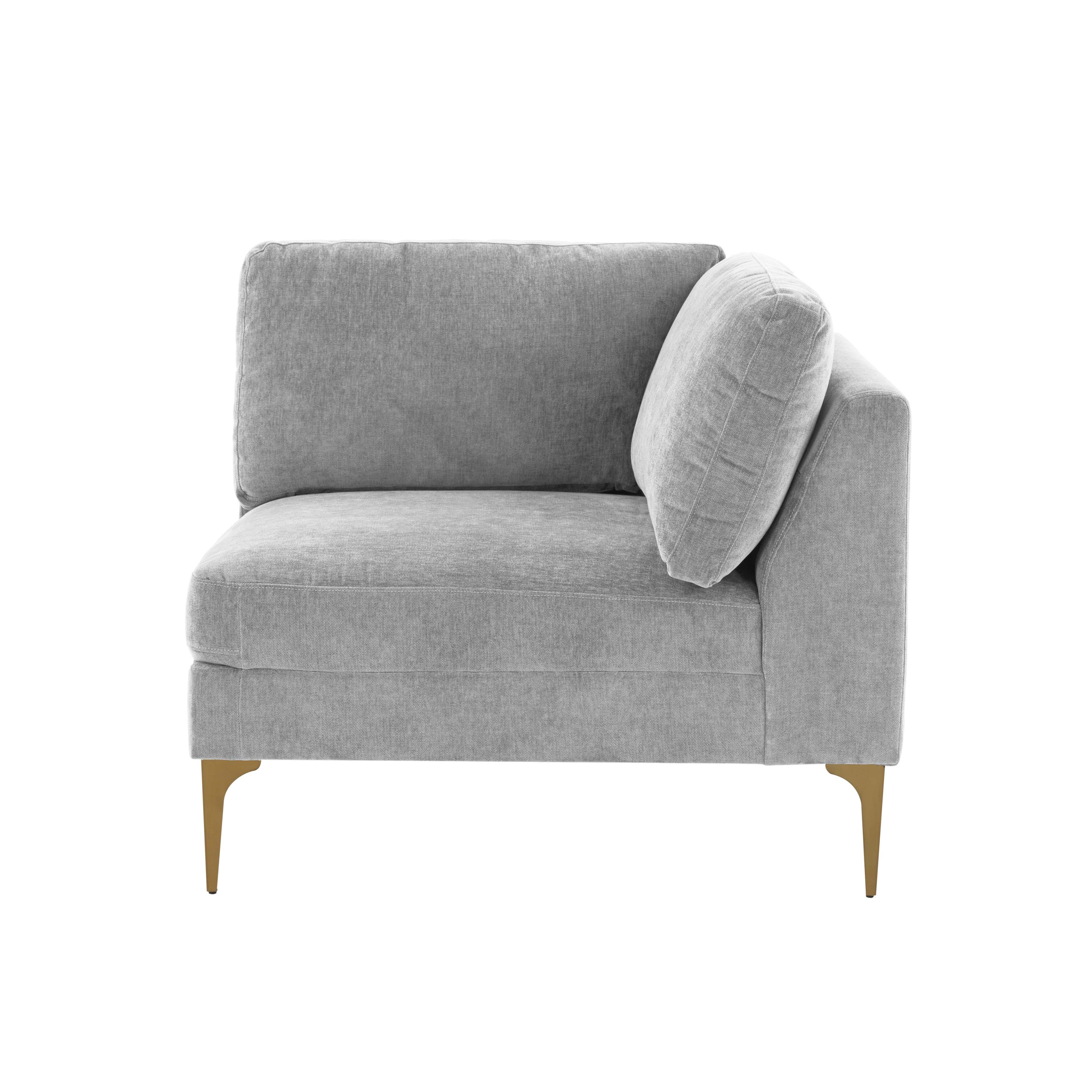 Serena Performance Velvet Modular Corner Seat