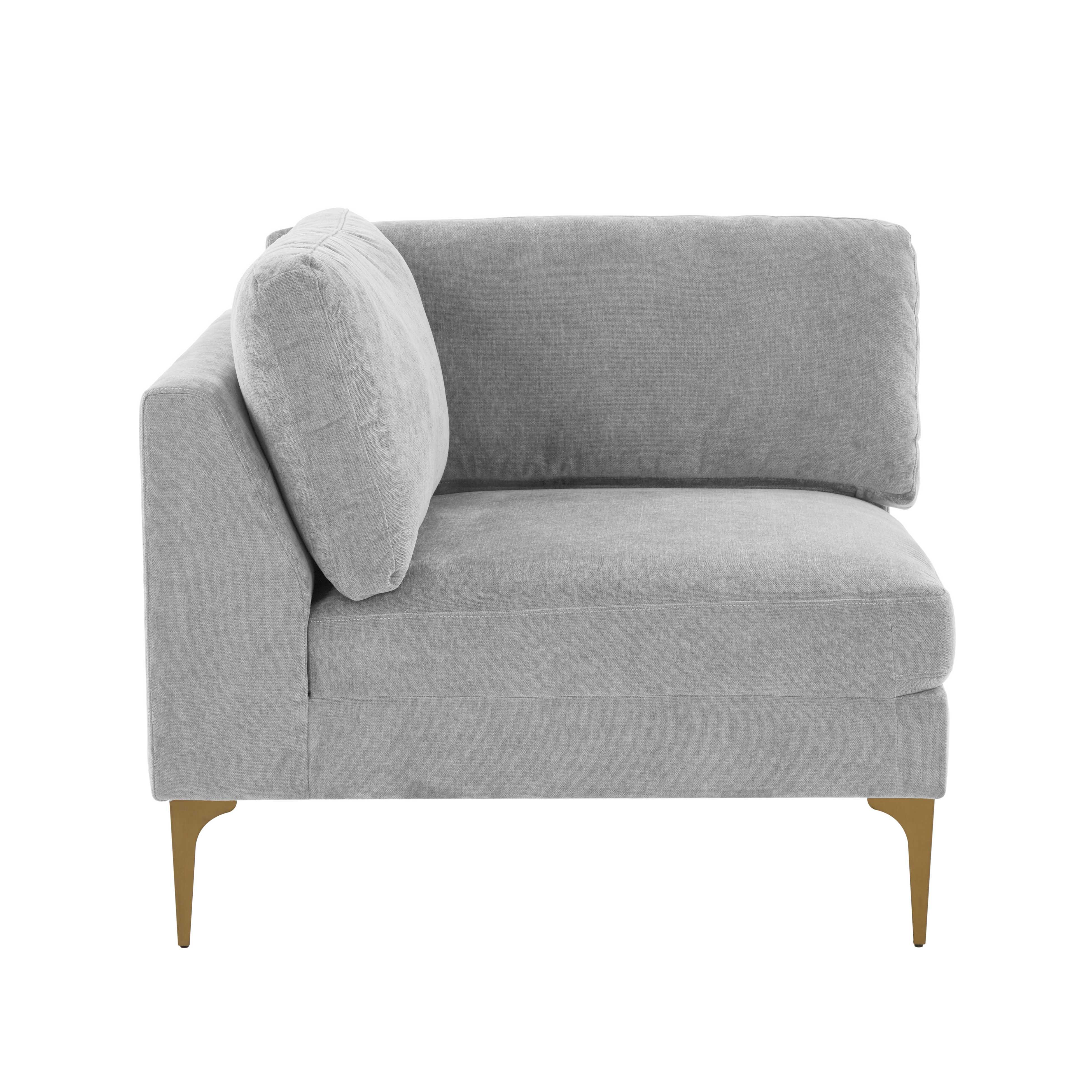 Serena Performance Velvet Modular Corner Seat