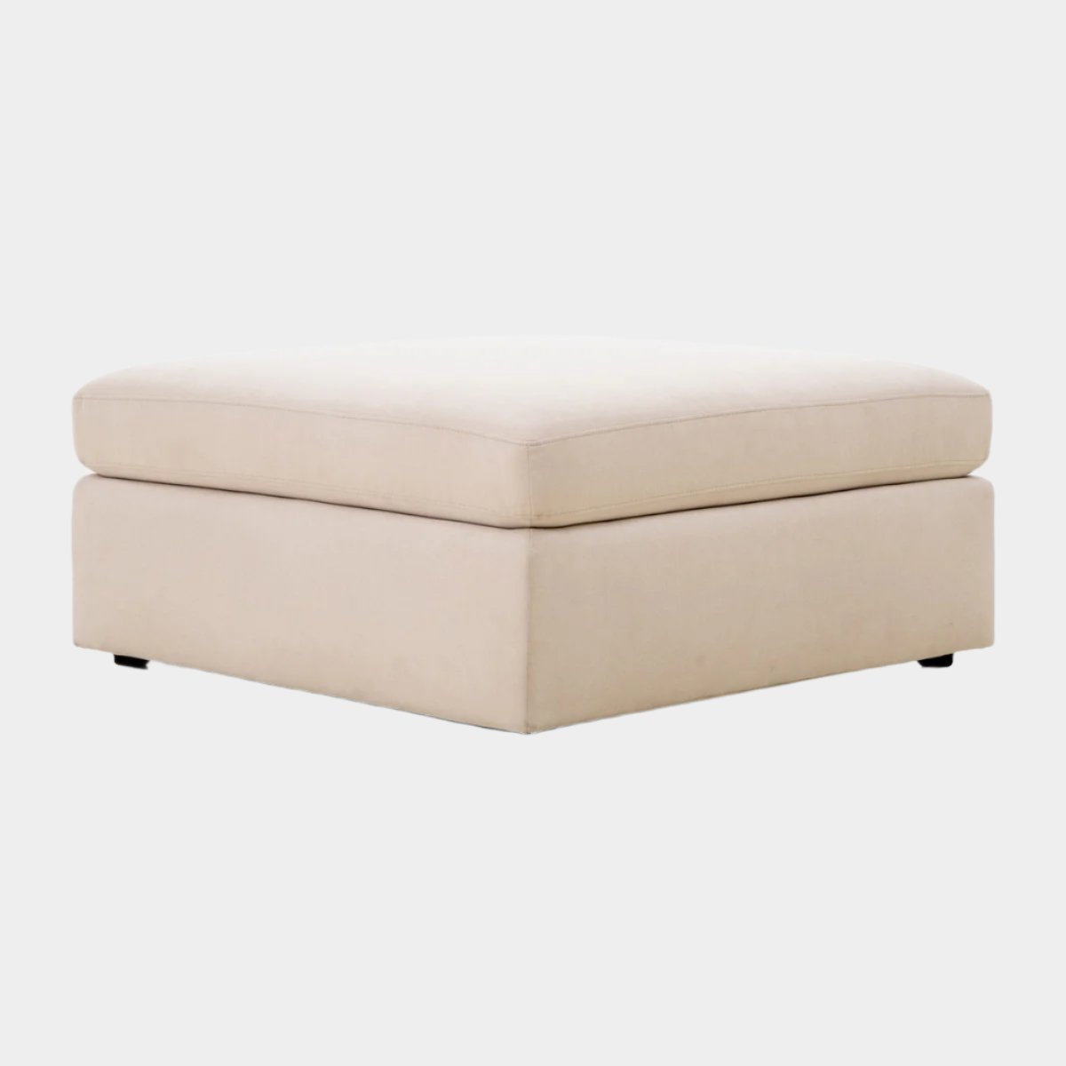 Catarina Cream Ottoman