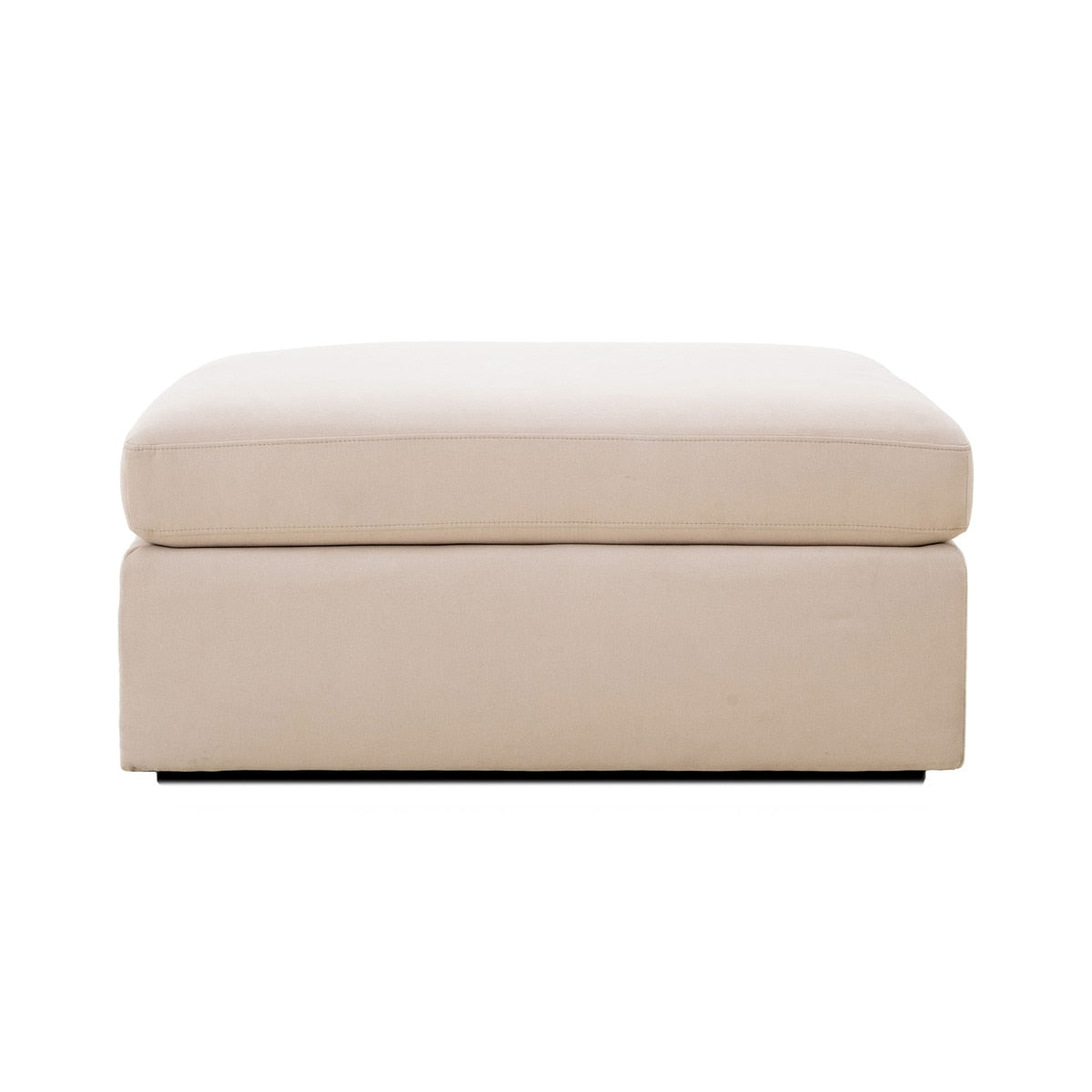 Catarina Cream Ottoman