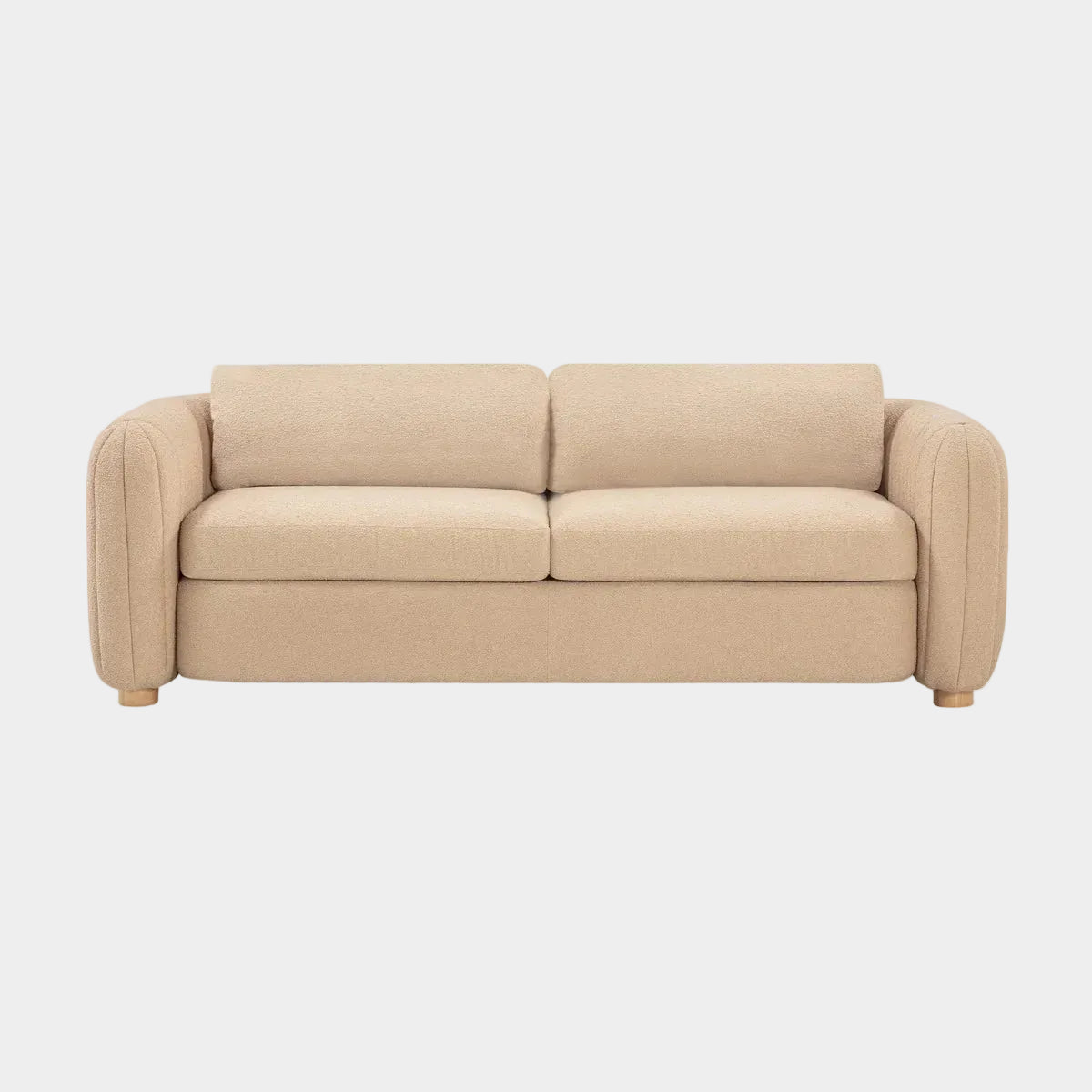 Porto 90" Honey Boucle Sofa