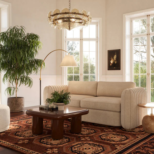 Porto Honey Boucle Sofa