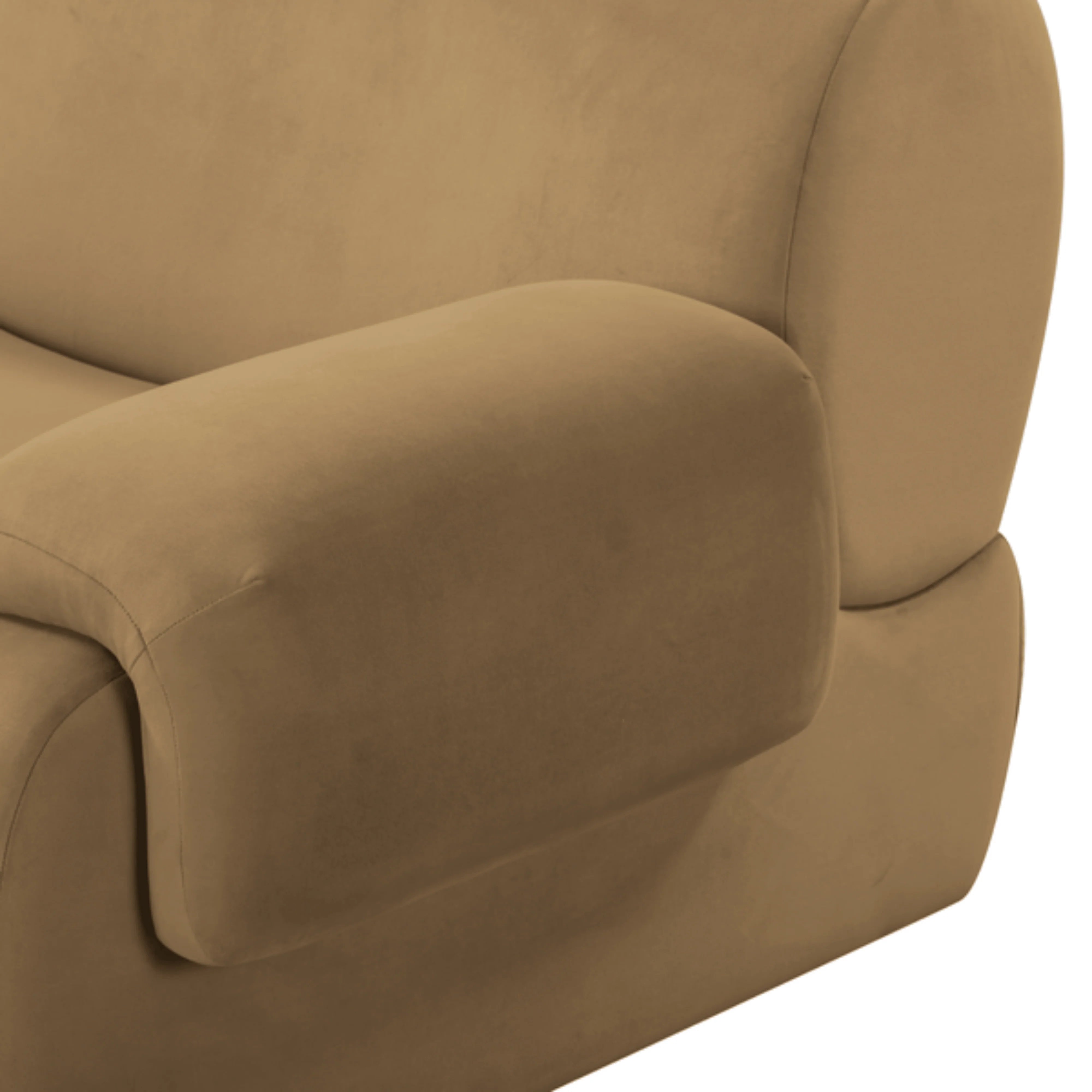 Zenith Performance Velvet Modular Corner Chair