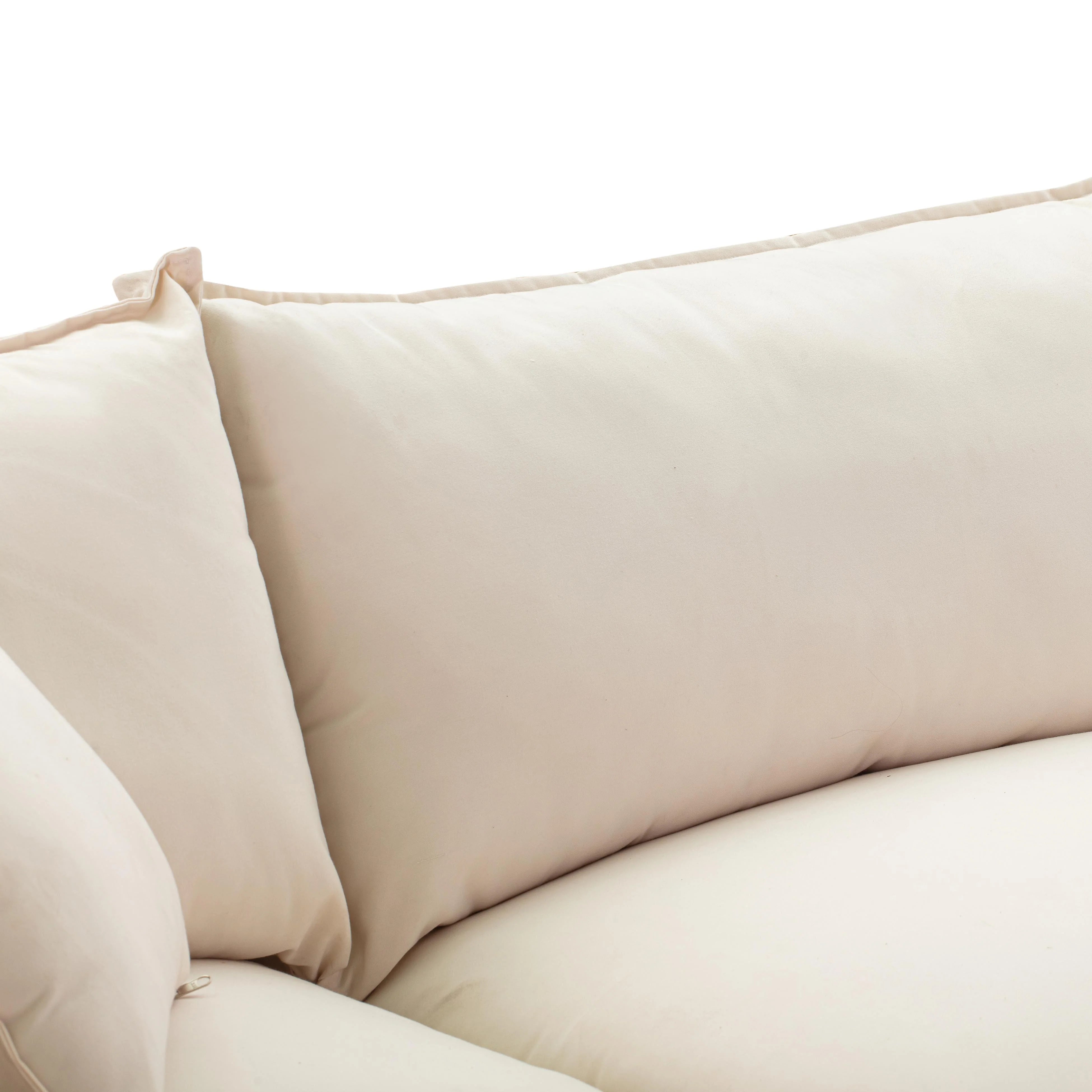 Cali 80" Natural Wicker Outdoor Modular Loveseat