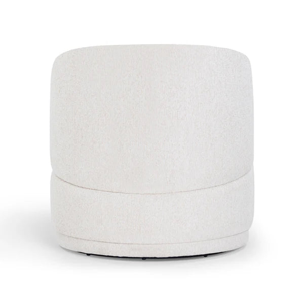 Massa Textured Fabric Swivel Accent Chair