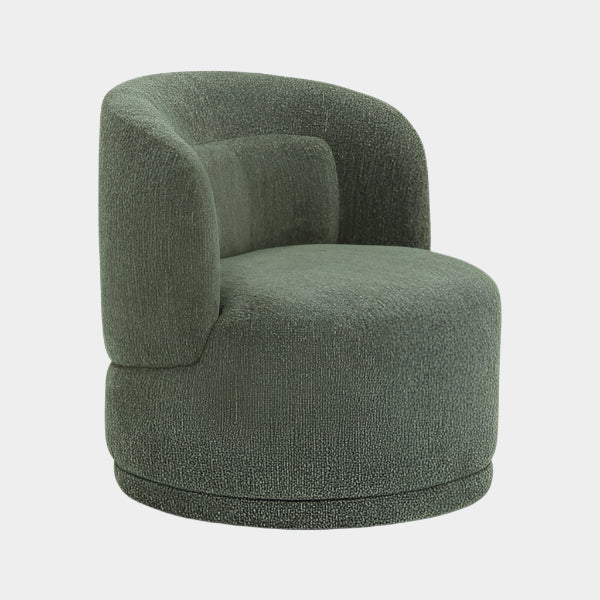 Massa Textured Fabric Swivel Accent Chair