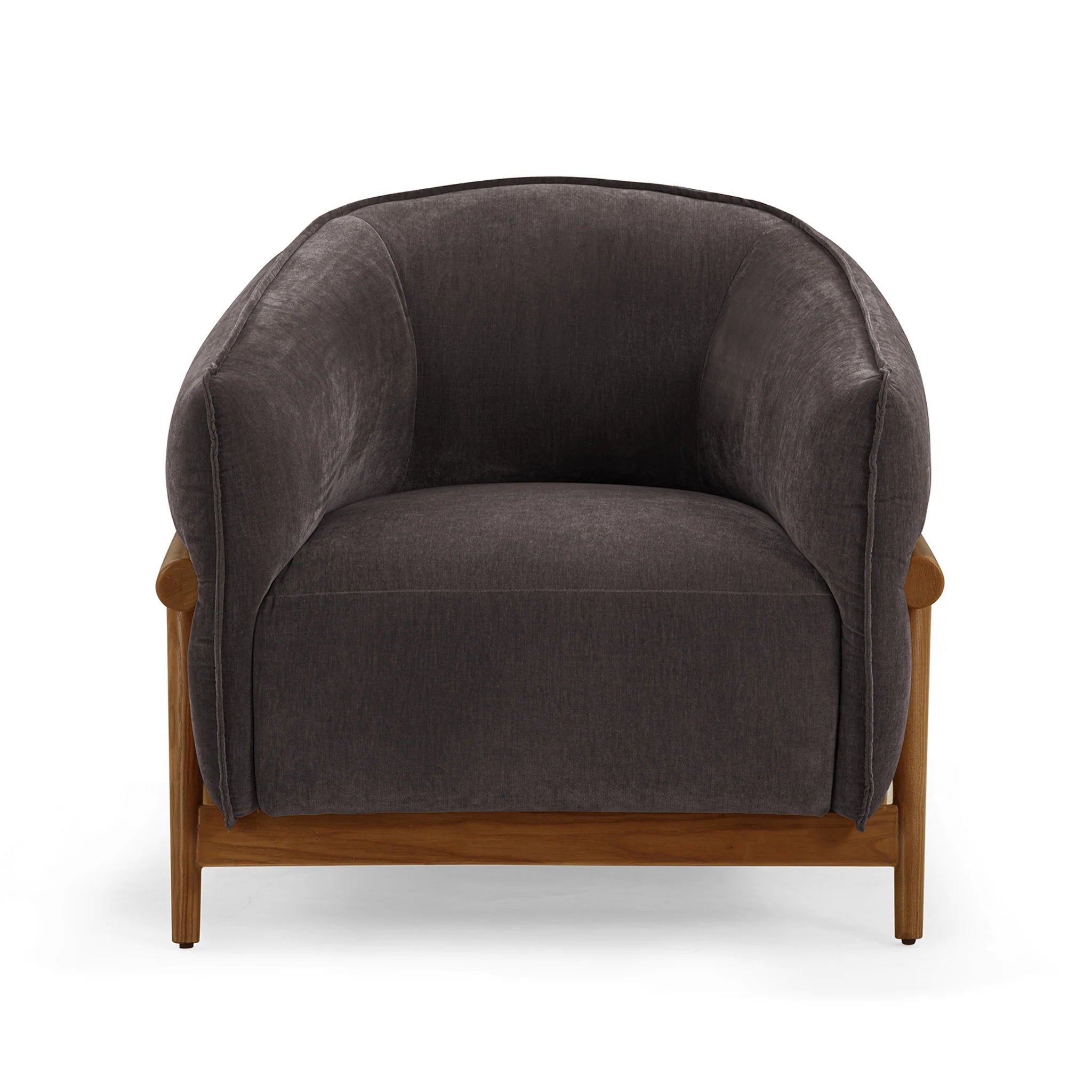 Piedmont Upcycled Contract-Grade Chenille Accent Chair
