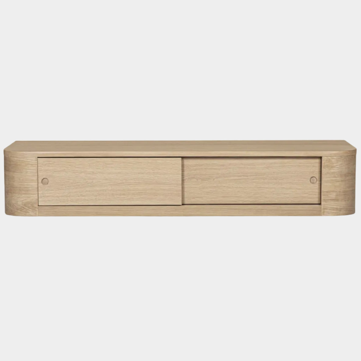 Round Off Floating Console Table