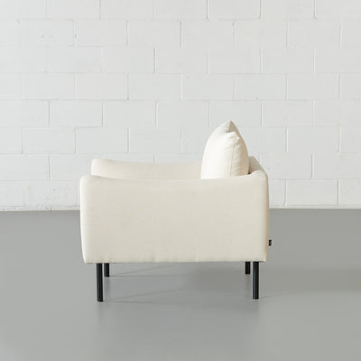 MAPLETON - Beige Fabric Chair