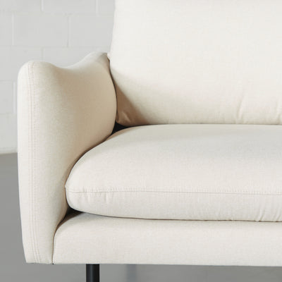 MAPLETON - Beige Fabric Chair