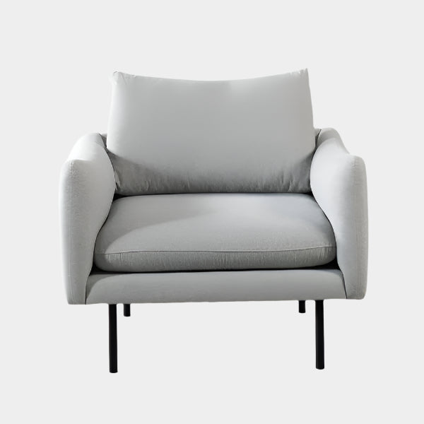 MAPLETON - Grey Fabric Chair